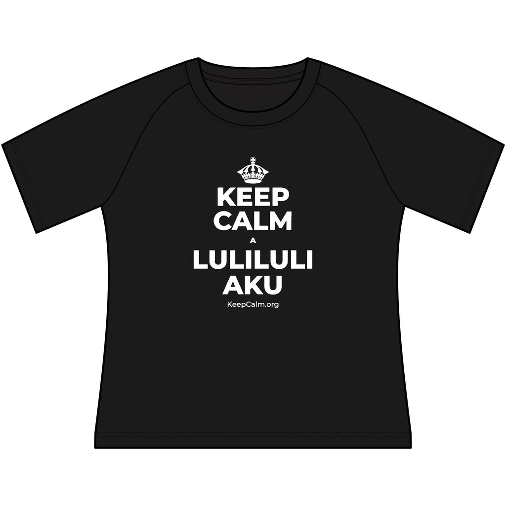 KEEP CALM A LULILULI AKU Women's Raglan Tee