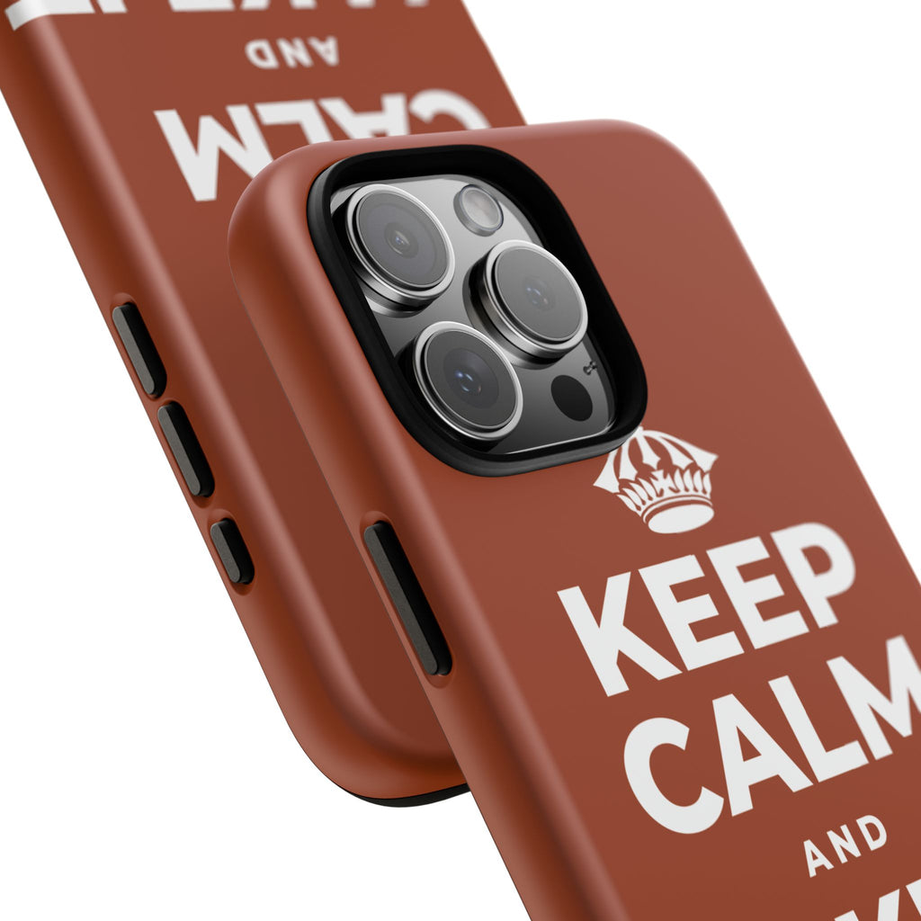 KEEP CALM AND MAKE IT HAPPEN Phone Case