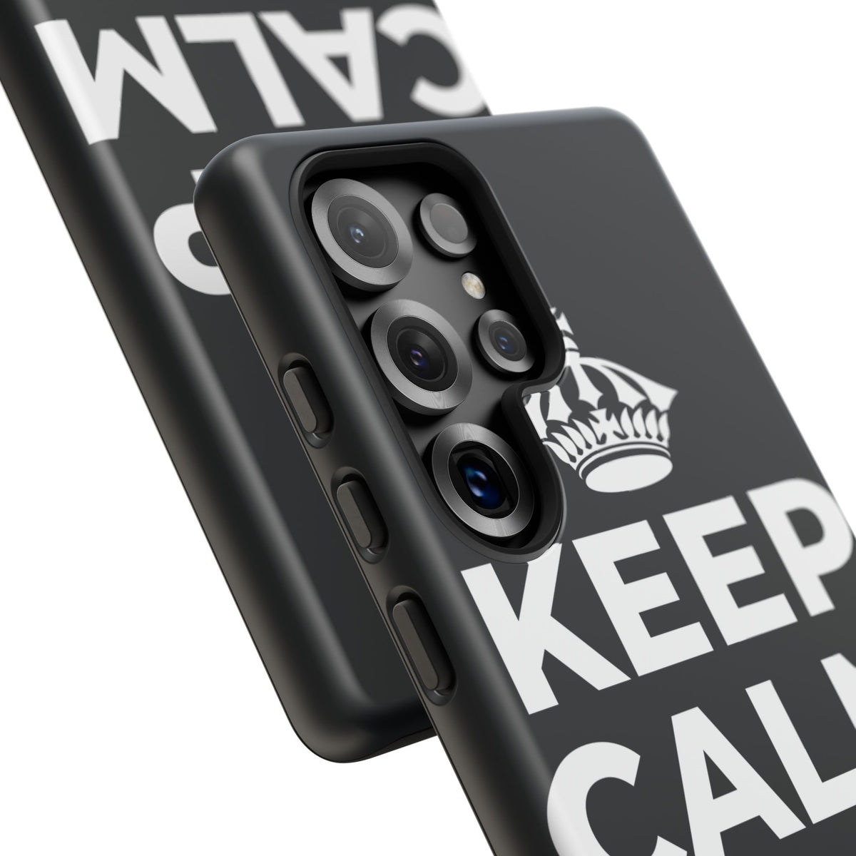 KEEP CALM AND முழு வாரத்தையும் பயன்படுத்துங்கள் Phone Case (Dark)