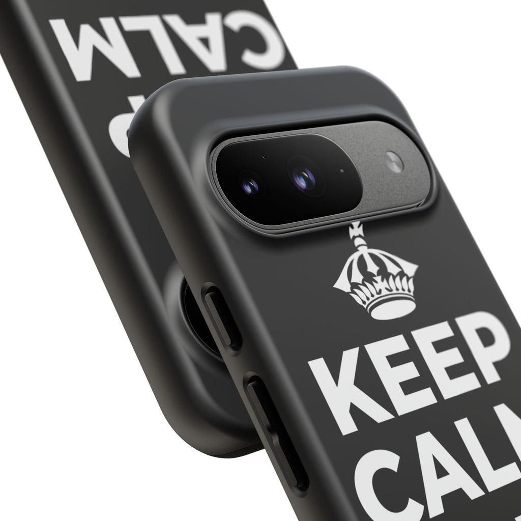 KEEP CALM AND GO 🏄 Phone Case