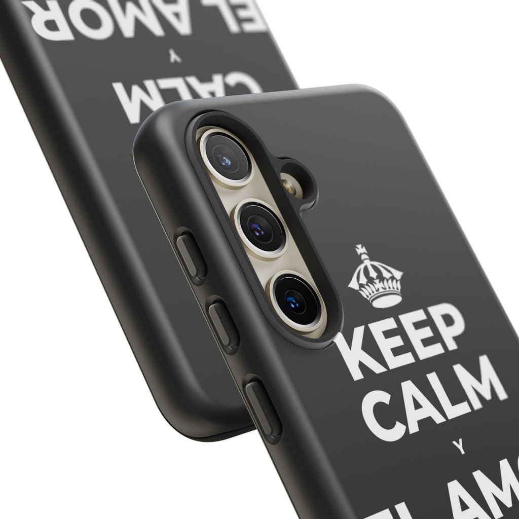 KEEP CALM Y EL AMOR PROPIO CUENTA Phone Case