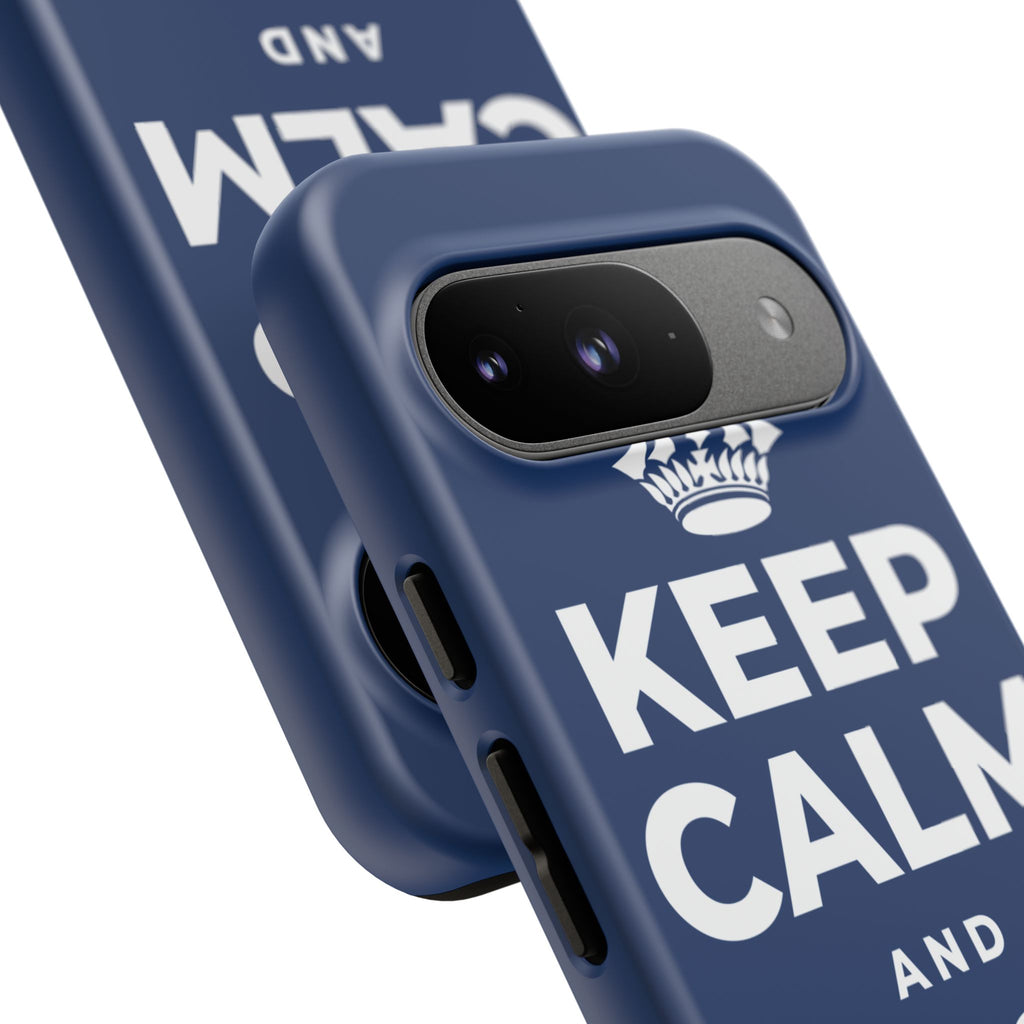 KEEP CALM AND REST EASY Phone Case