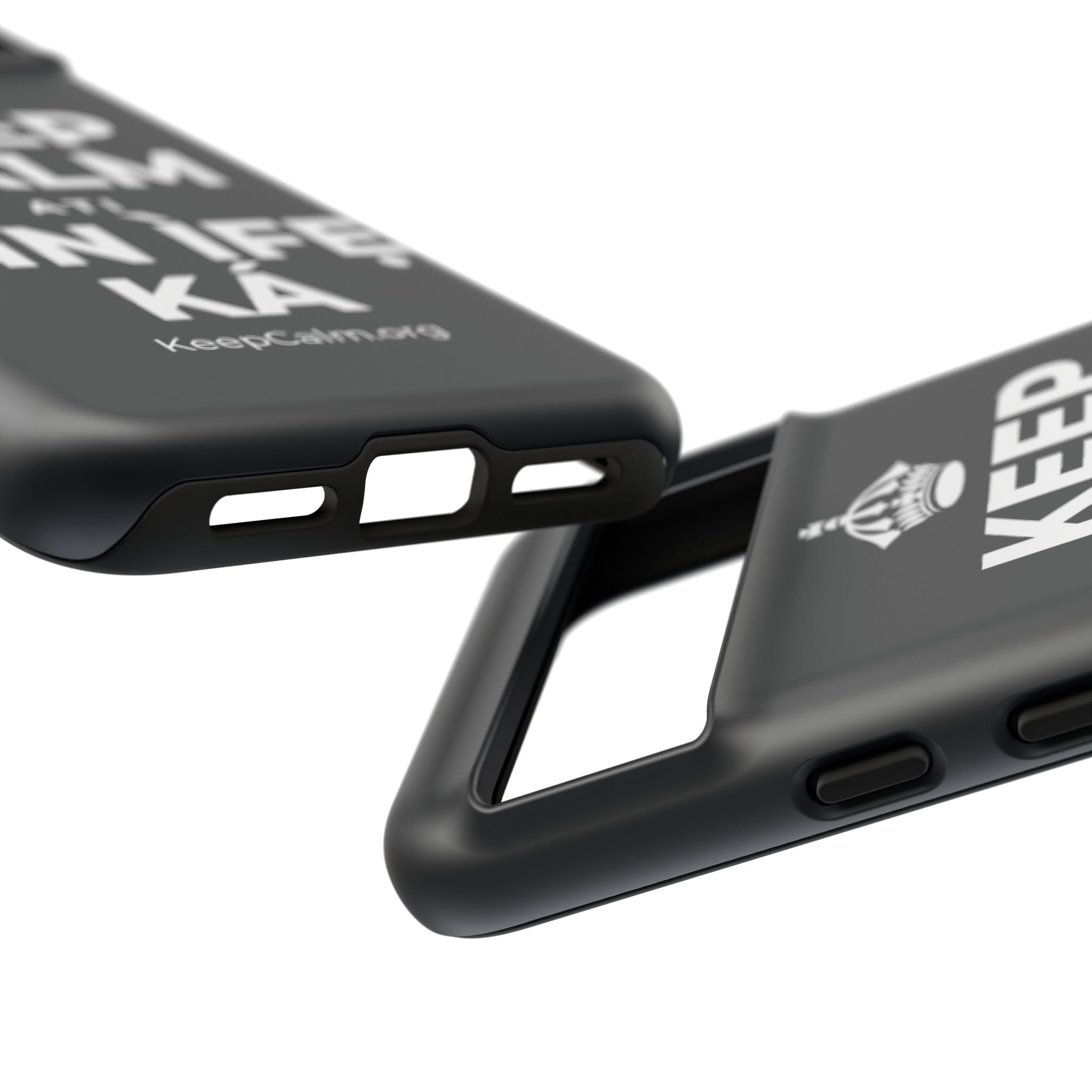 KEEP CALM ATI PÍN ÌFẸ́ KÁ Phone Case (Dark)