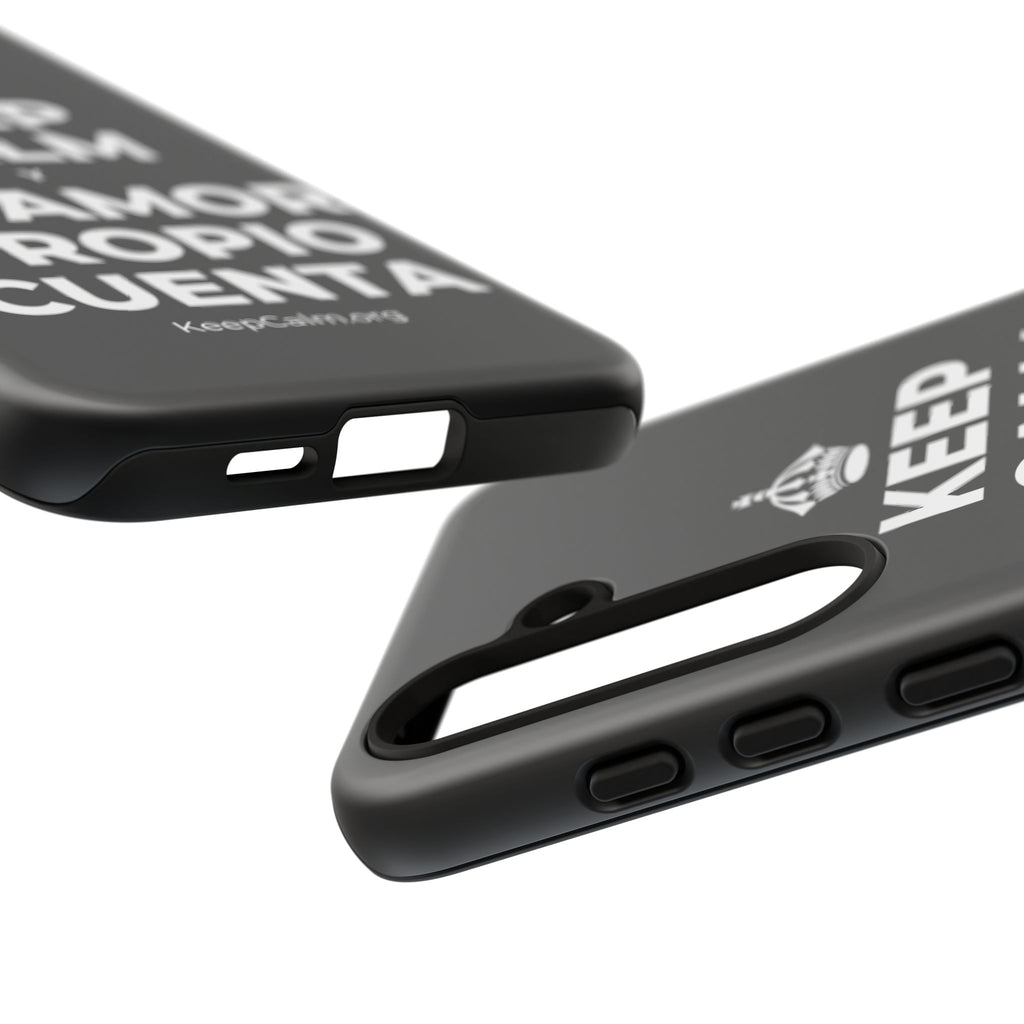 KEEP CALM Y EL AMOR PROPIO CUENTA Phone Case