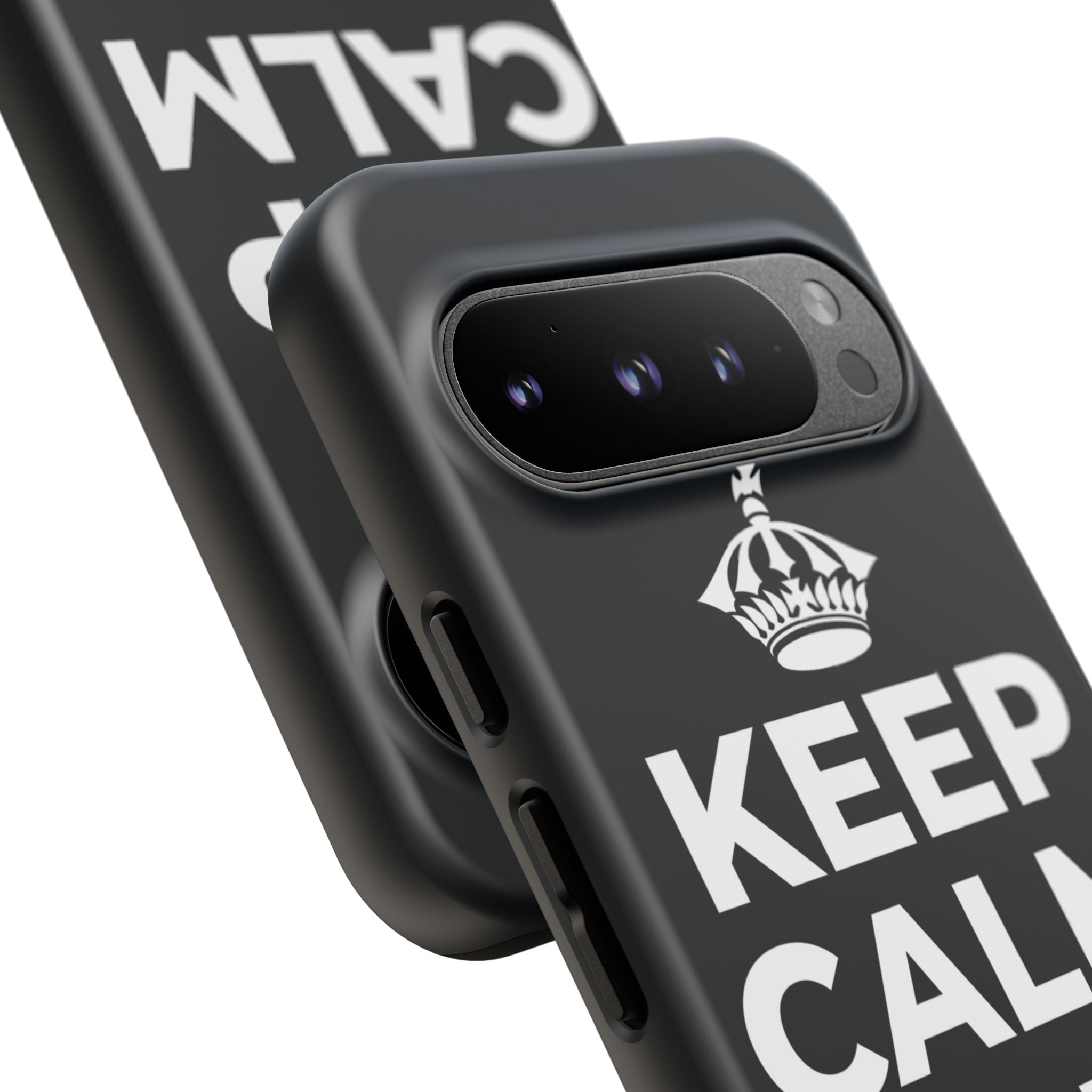 KEEP CALM AND SHINE Phone Case (Dark)