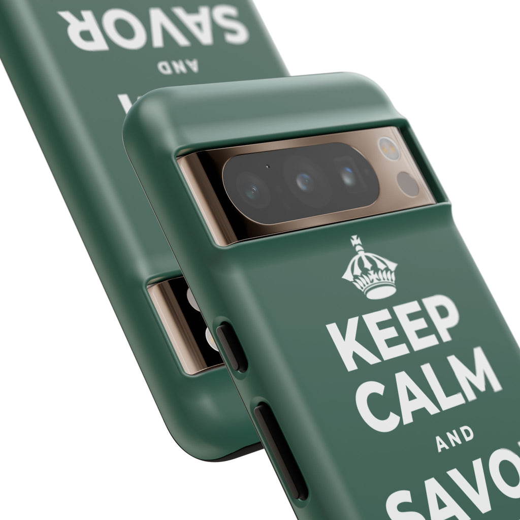 KEEP CALM AND SAVOR THIS MOMENT Phone Case