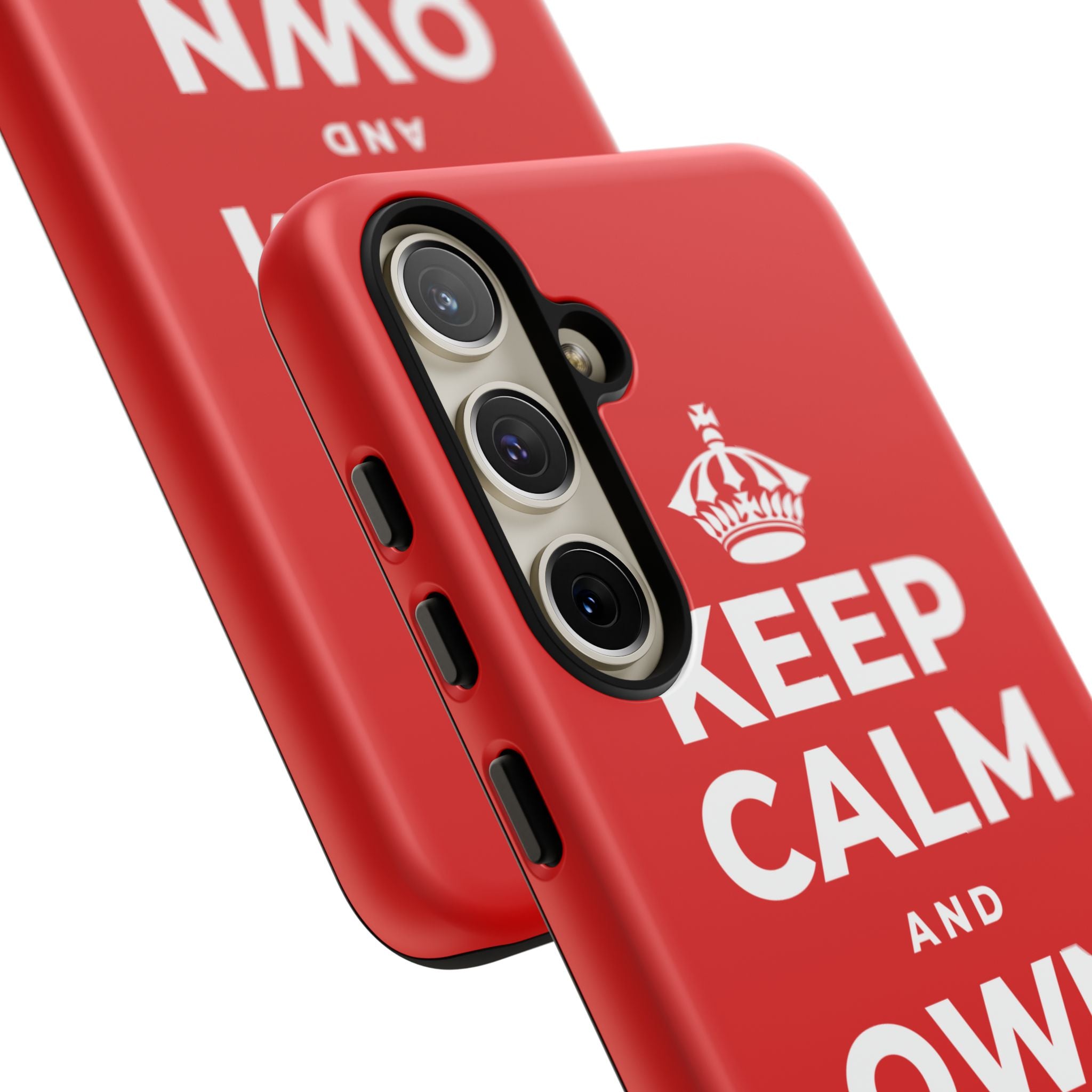 KEEP CALM AND OWN THE WIN Phone Case