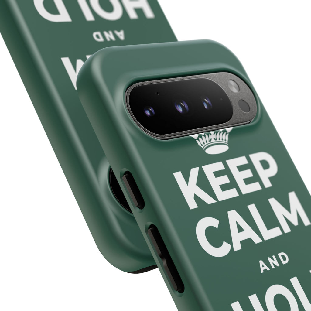 KEEP CALM AND HOLD THE DOOR Phone Case