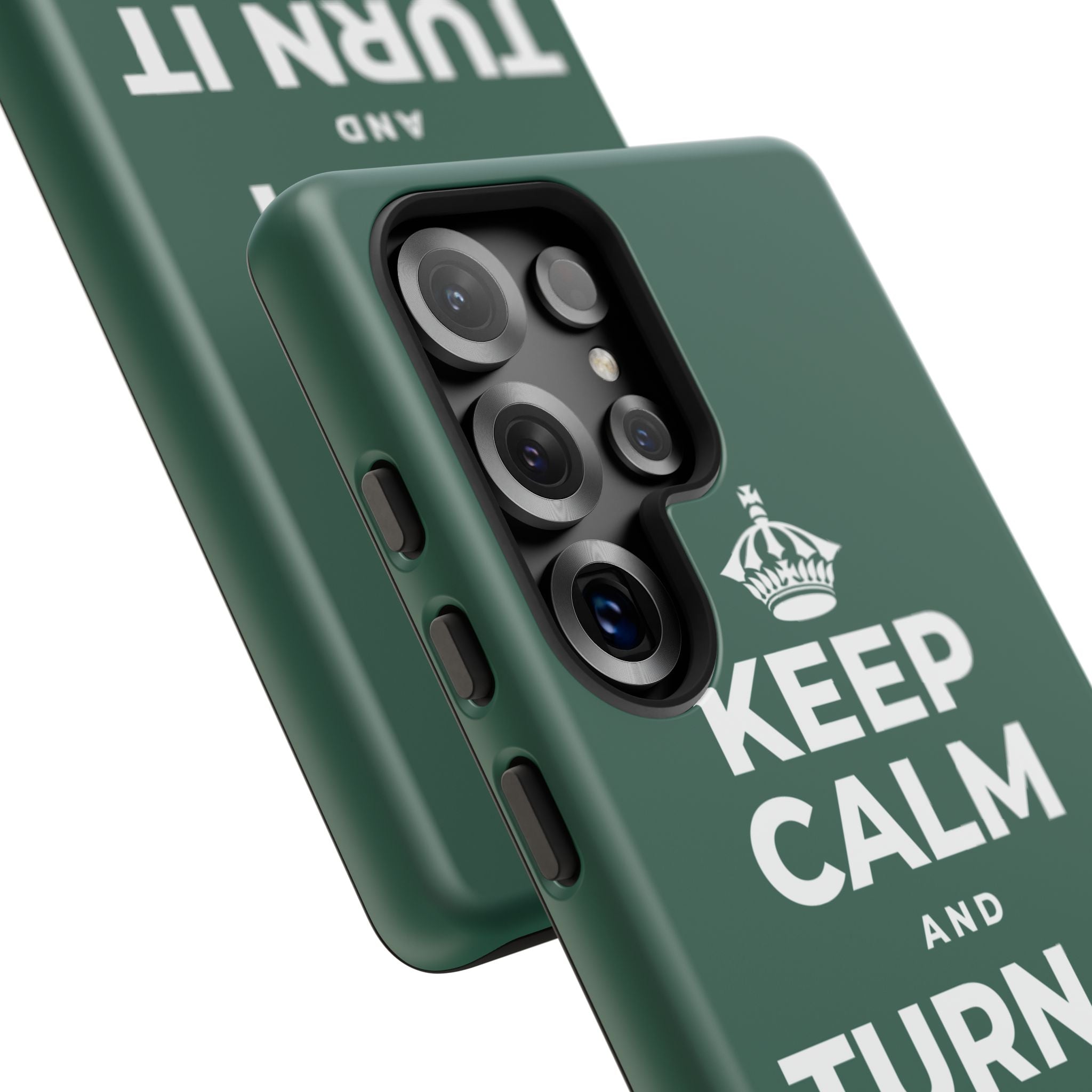 KEEP CALM AND TURN IT ALL THE WAY UP Phone Case