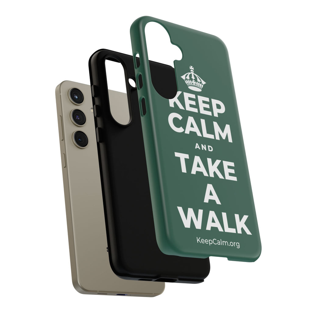 KEEP CALM AND TAKE A WALK Phone Case