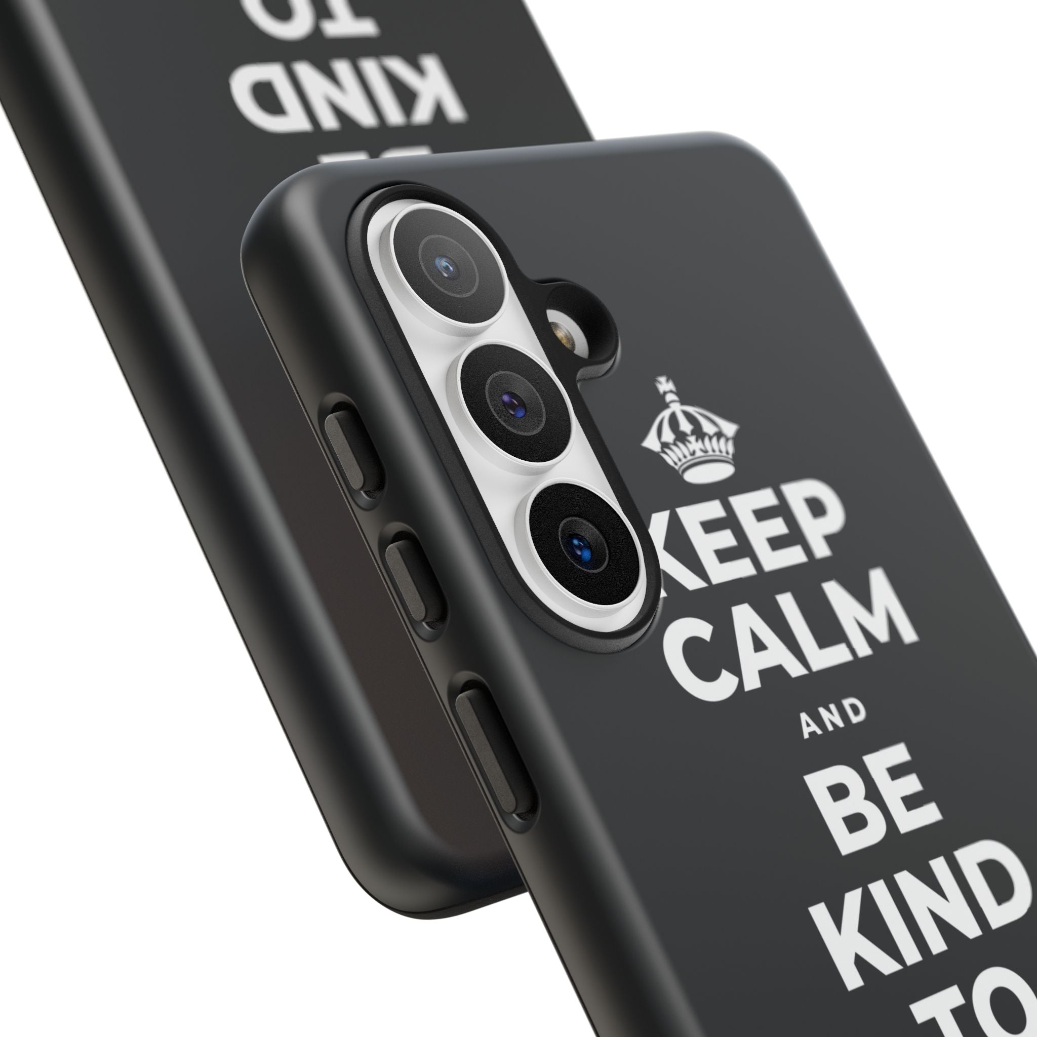 KEEP CALM AND BE KIND TO THE NEW KID Phone Case (Dark)