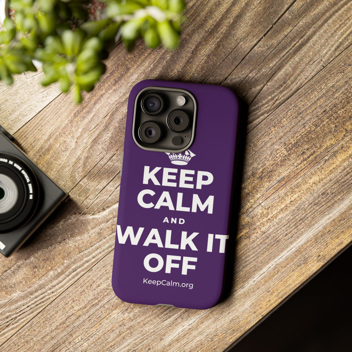 KEEP CALM AND WALK IT OFF Phone Case