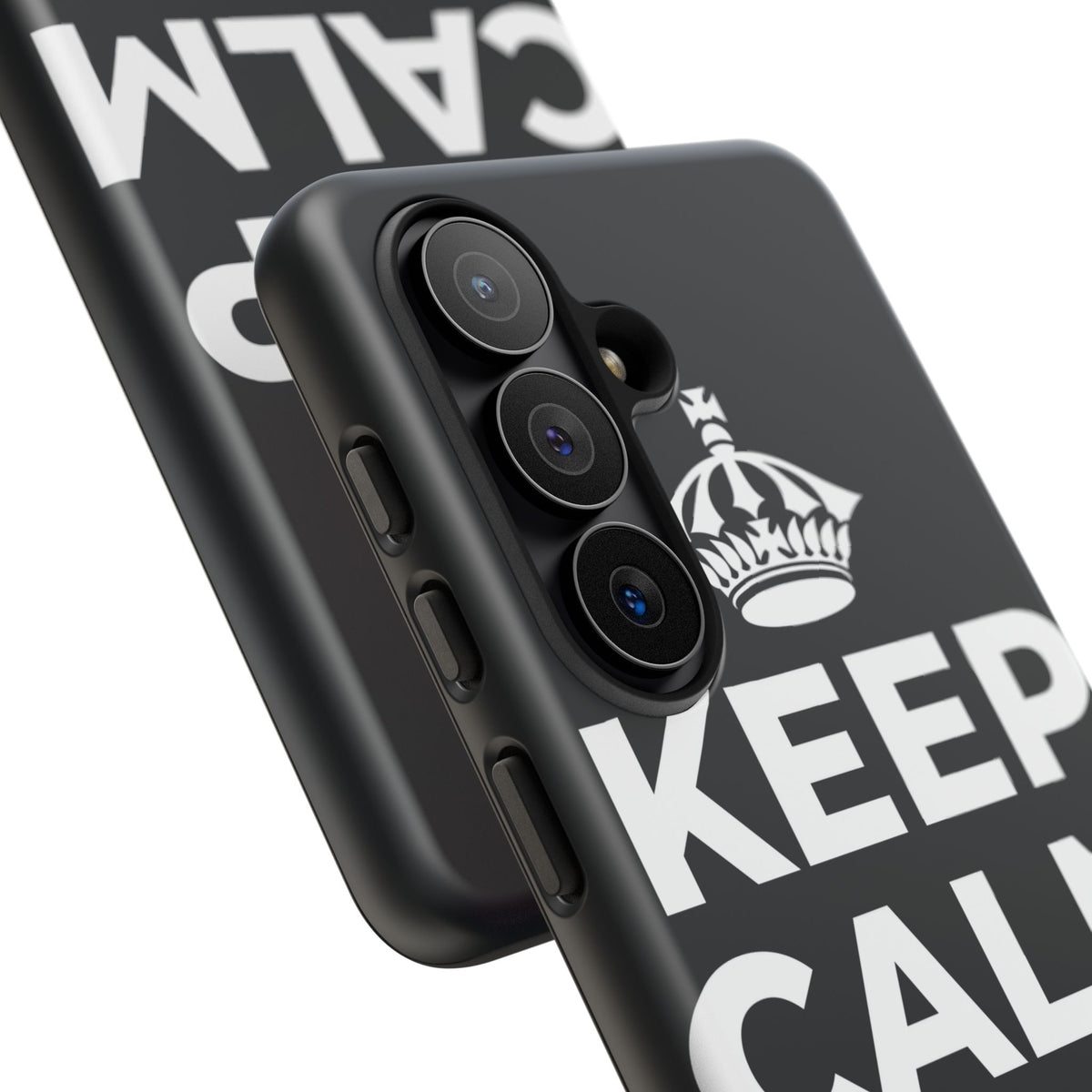 KEEP CALM AND முழு வாரத்தையும் பயன்படுத்துங்கள் Phone Case (Dark)