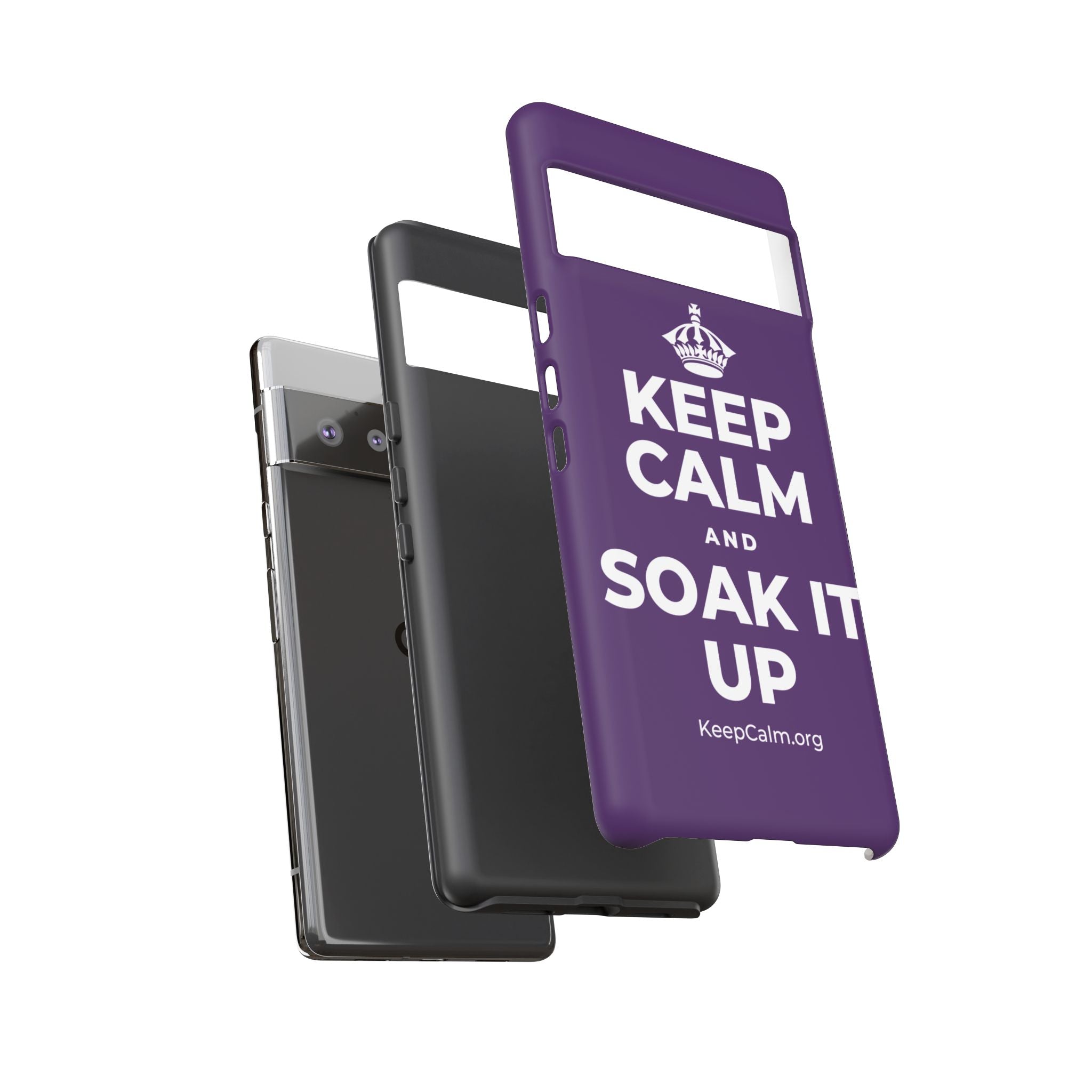 KEEP CALM AND SOAK IT UP Phone Case