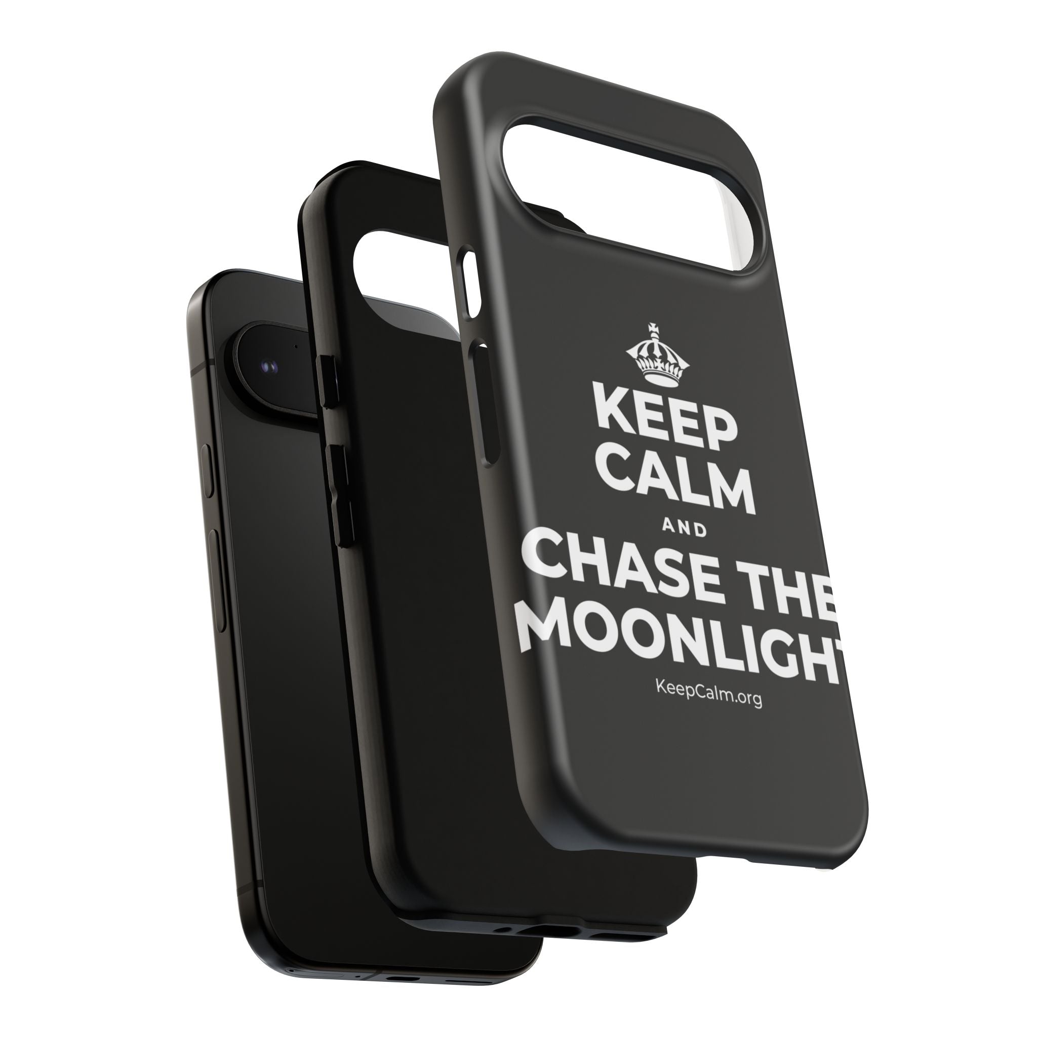 KEEP CALM AND CHASE THE MOONLIGHT Phone Case