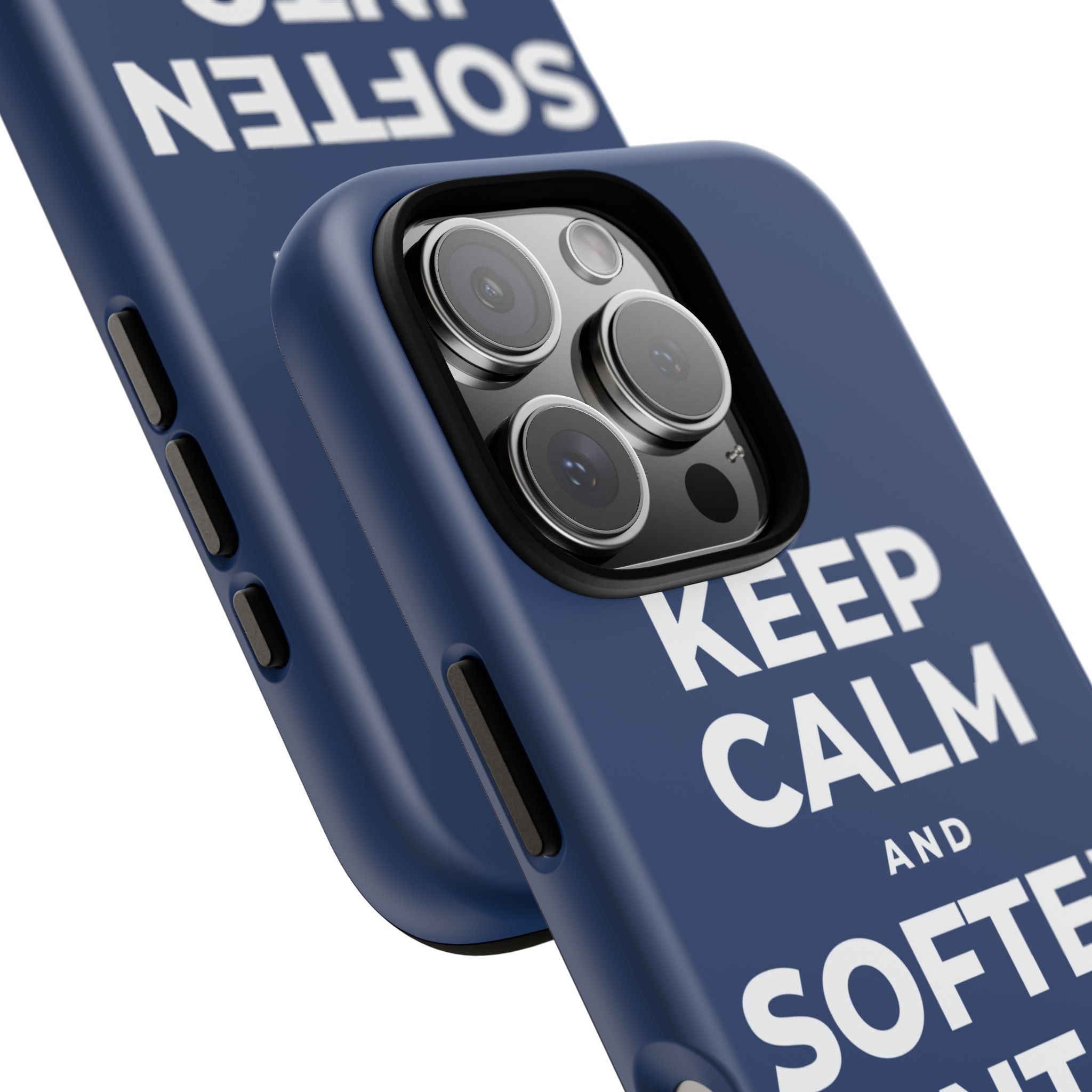 KEEP CALM AND SOFTEN INTO THE PILLOW Phone Case