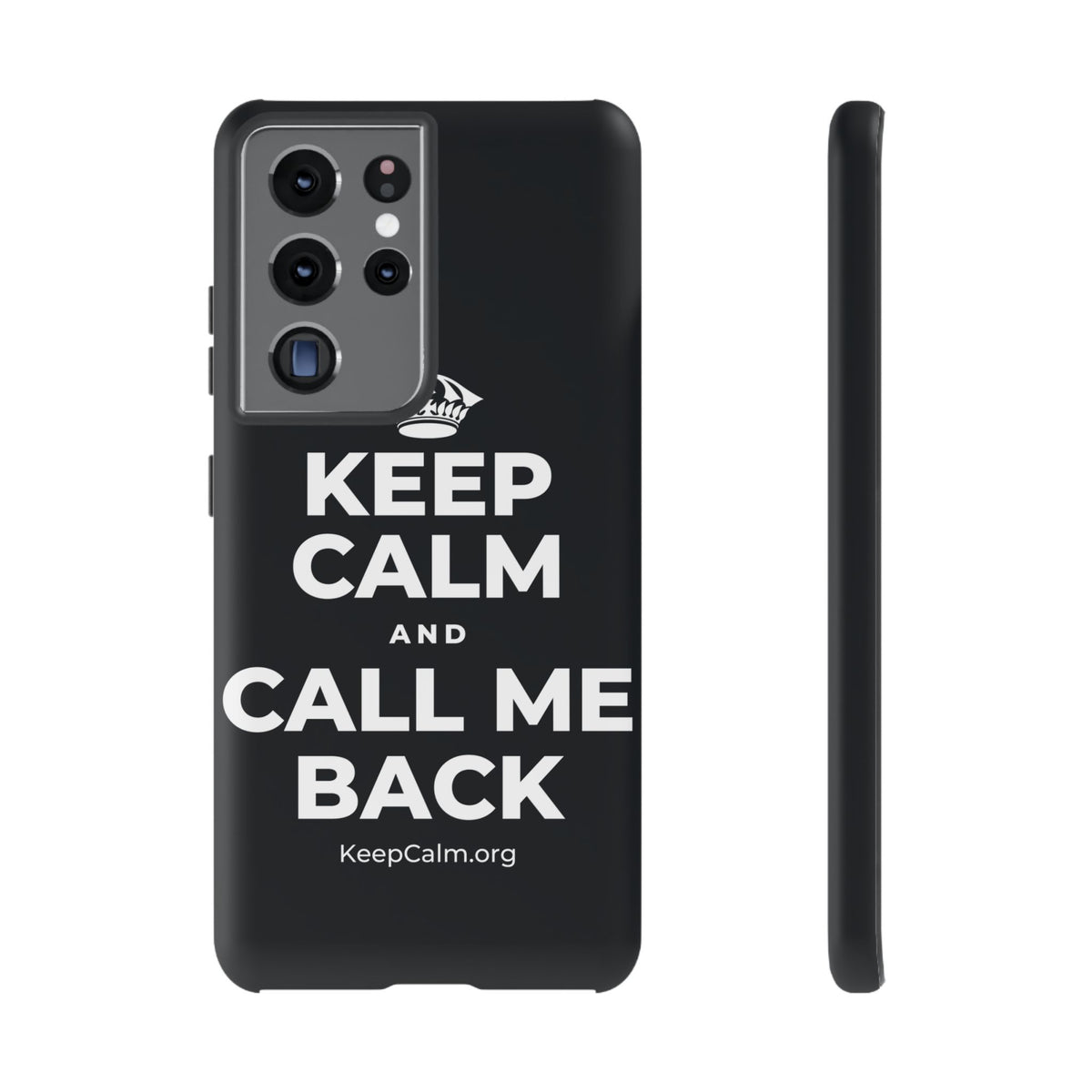 KEEP CALM AND BEE HAPPY Phone Case (Dark)