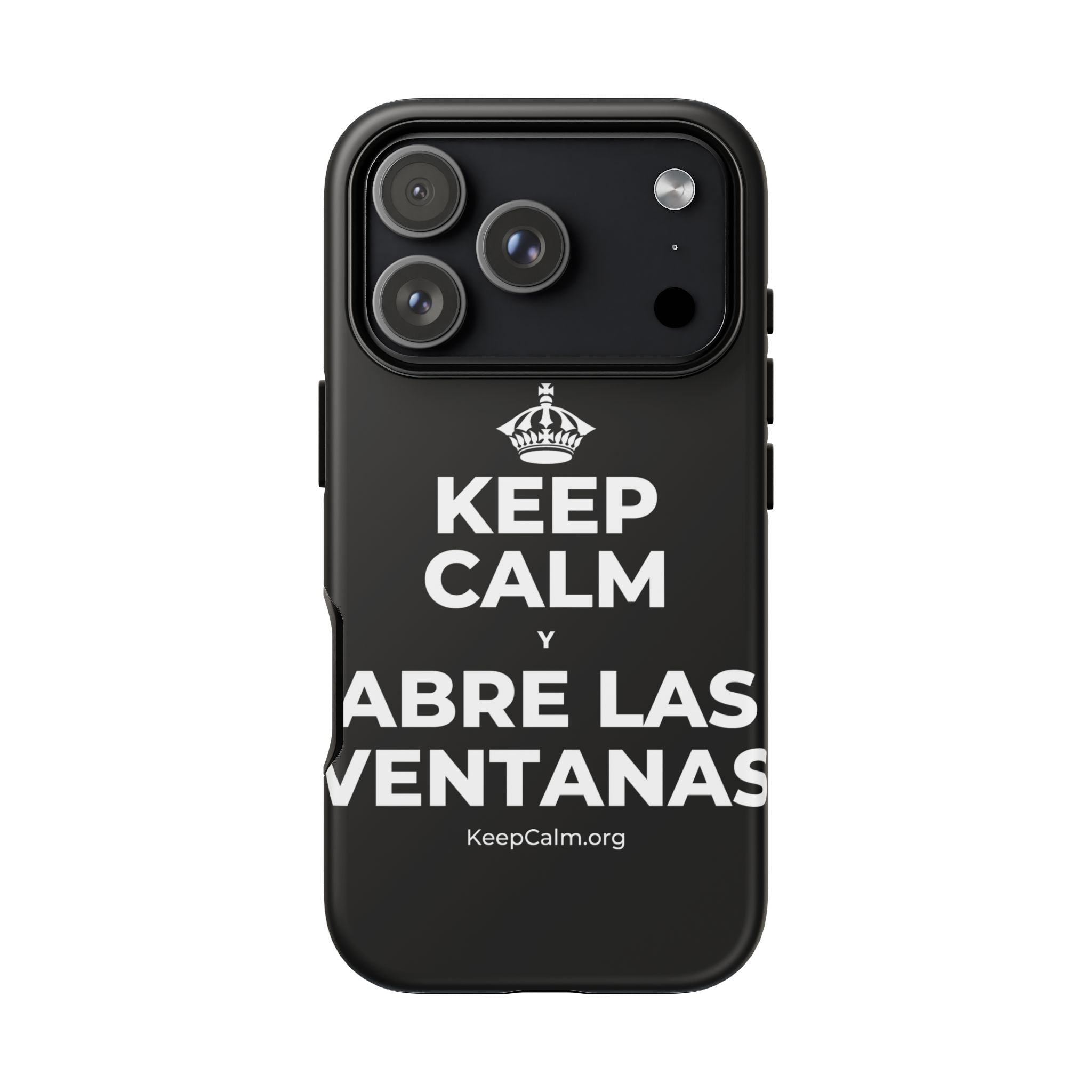 KEEP CALM Y ABRE LAS VENTANAS Phone Case