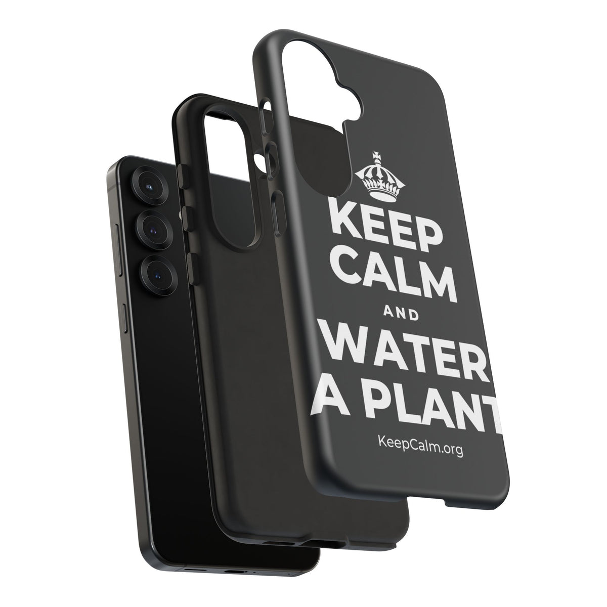 KEEP CALM AND WATER A PLANT Phone Case (Dark)