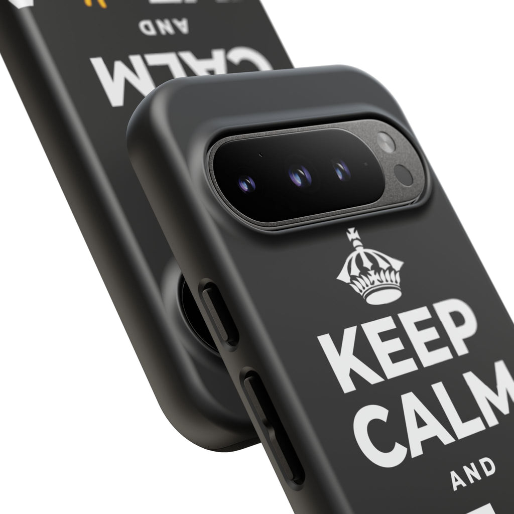 KEEP CALM AND GIVE ✌️ A CHANCE Phone Case