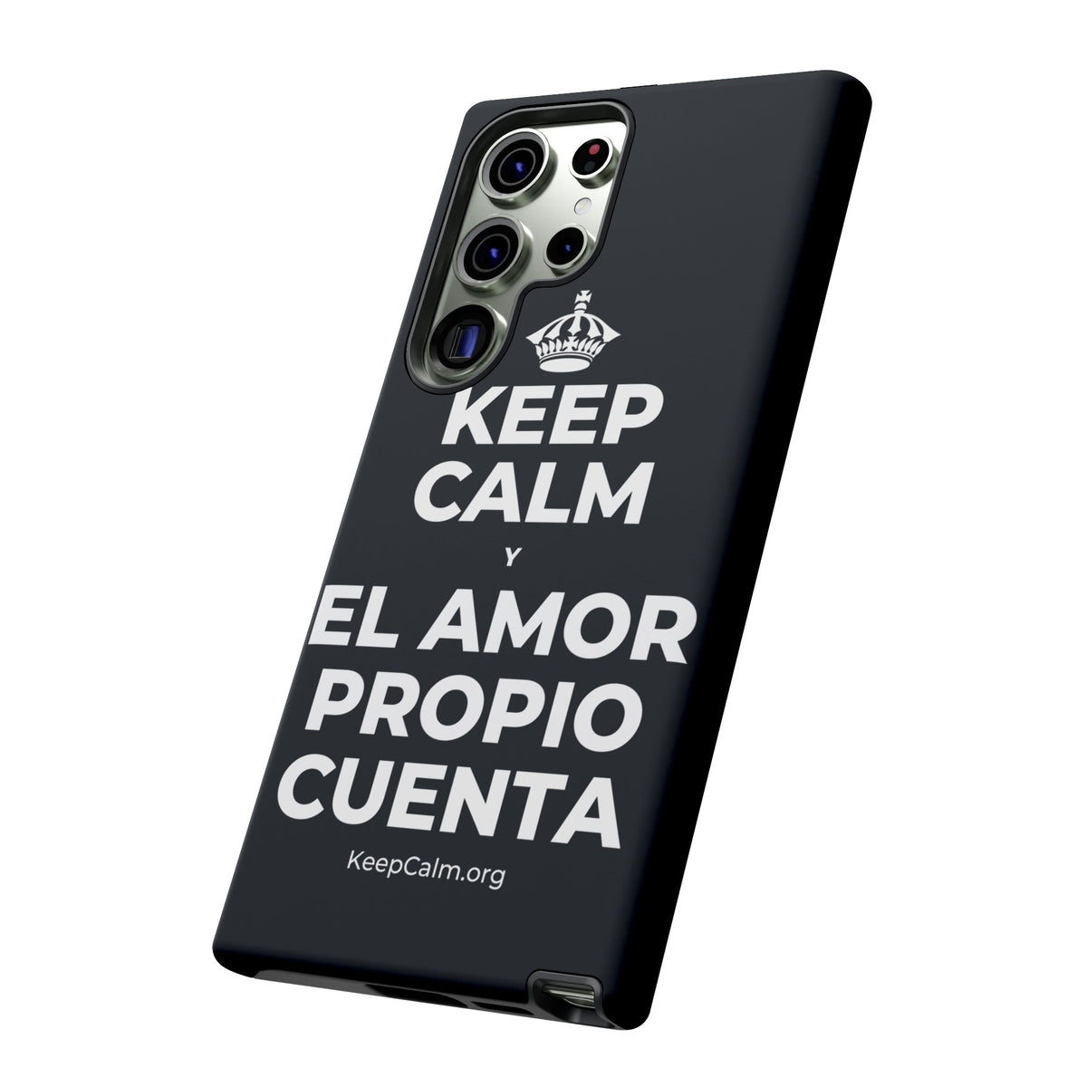 KEEP CALM Y EL AMOR PROPIO CUENTA Phone Case (Dark)