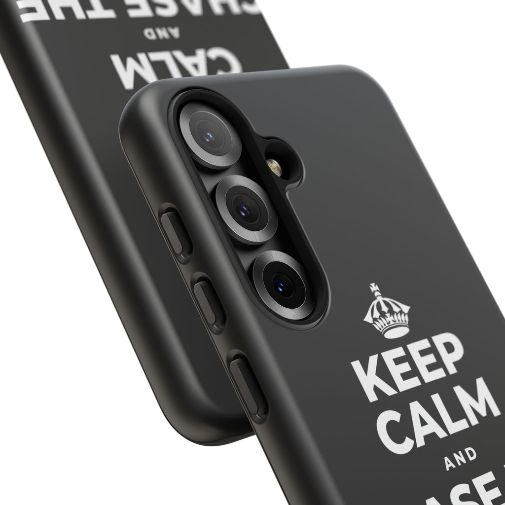 KEEP CALM AND CHASE THE MOONLIGHT Phone Case