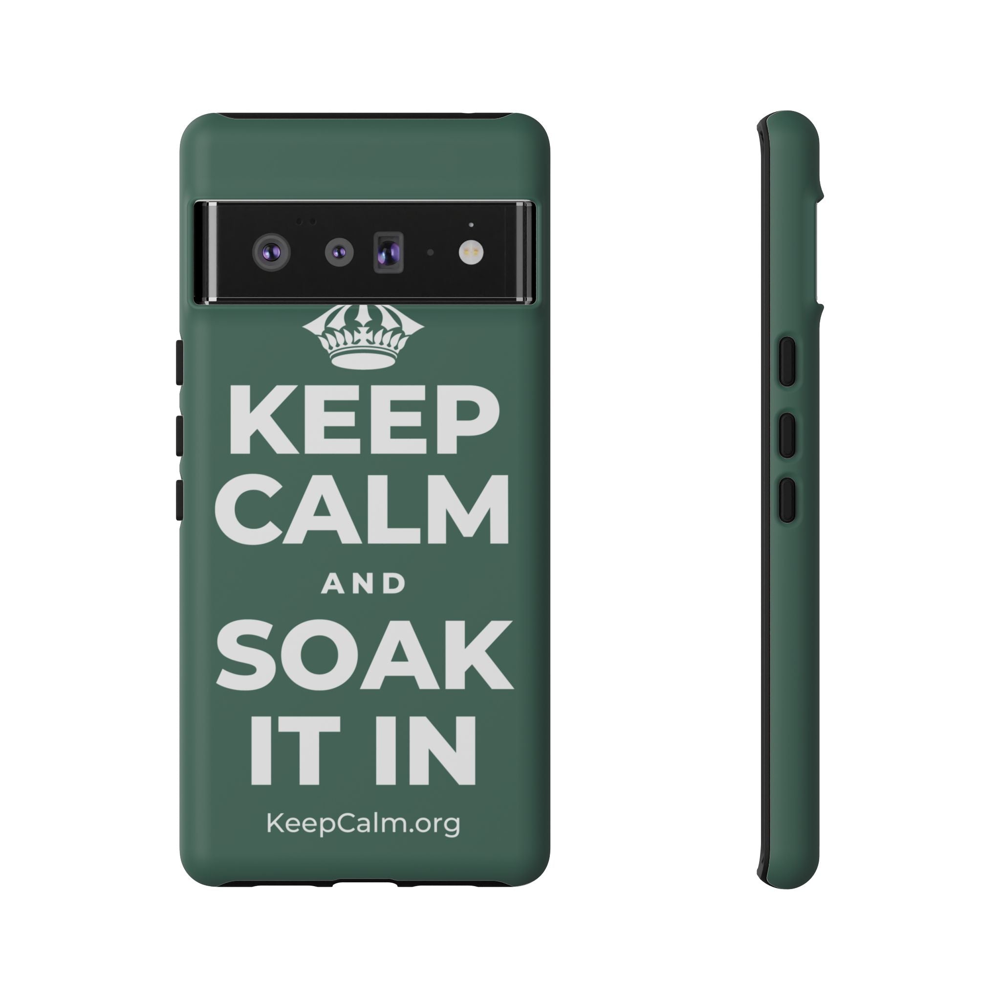 KEEP CALM AND SOAK IT IN Phone Case