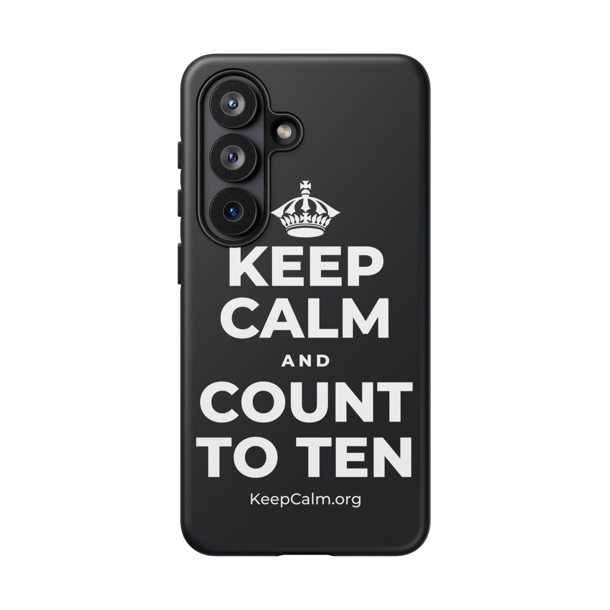 KEEP CALM AND COUNT TO TEN Phone Case (Dark)