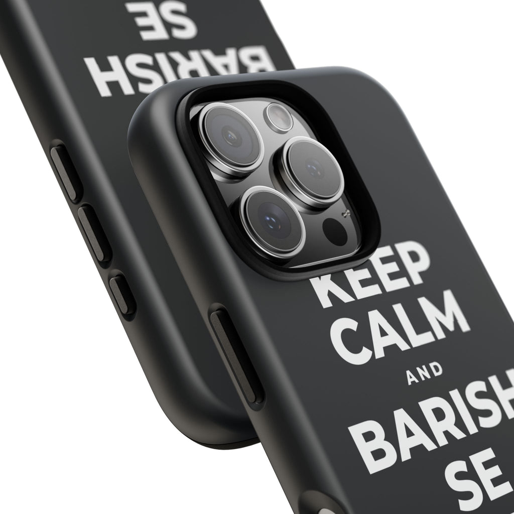 KEEP CALM AND BARISH SE CHEEZEIN BADHTI HAIN Phone Case (Dark)