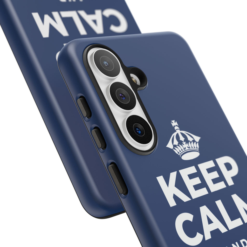 KEEP CALM AND JUST BE Phone Case