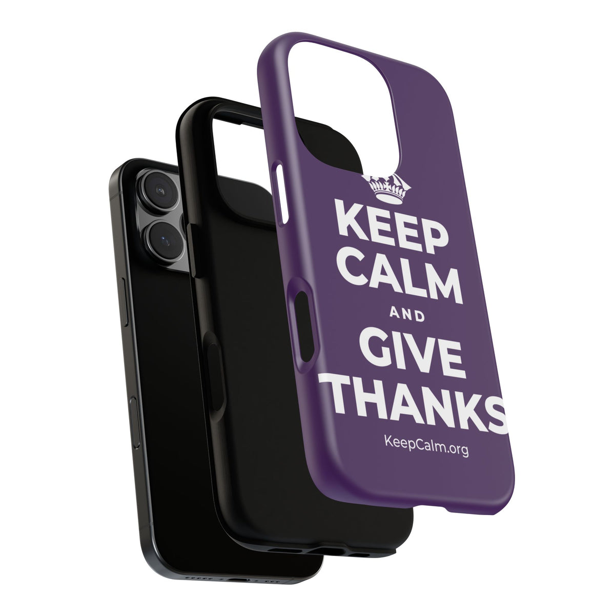 KEEP CALM AND GIVE THANKS Phone Case