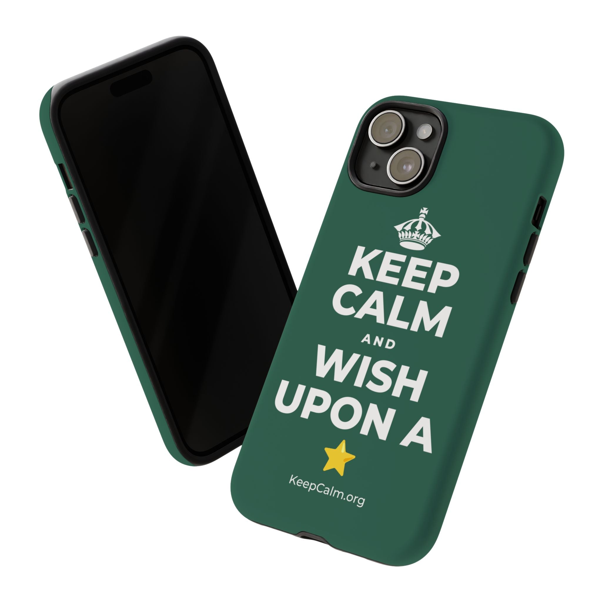 KEEP CALM AND WISH UPON A ⭐ Phone Case