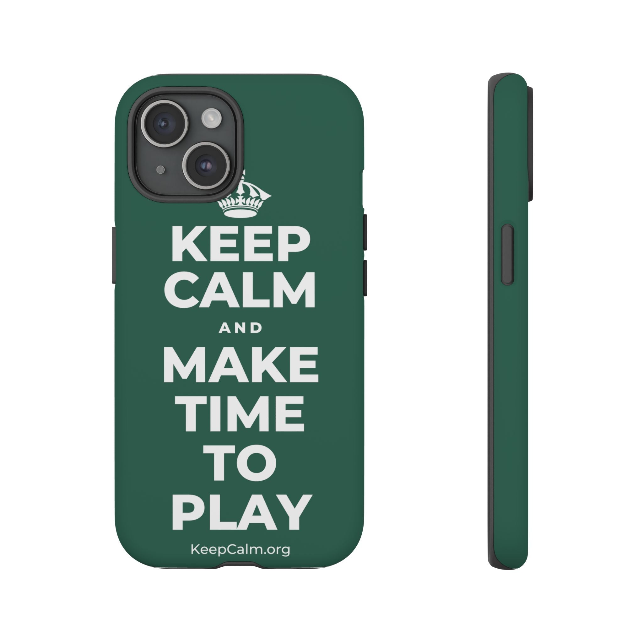 KEEP CALM AND MAKE TIME TO PLAY Phone Case