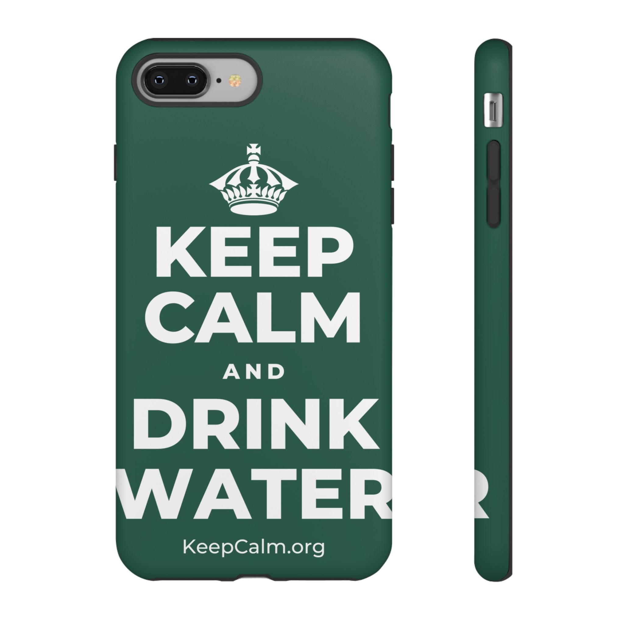 KEEP CALM AND DRINK WATER Phone Case