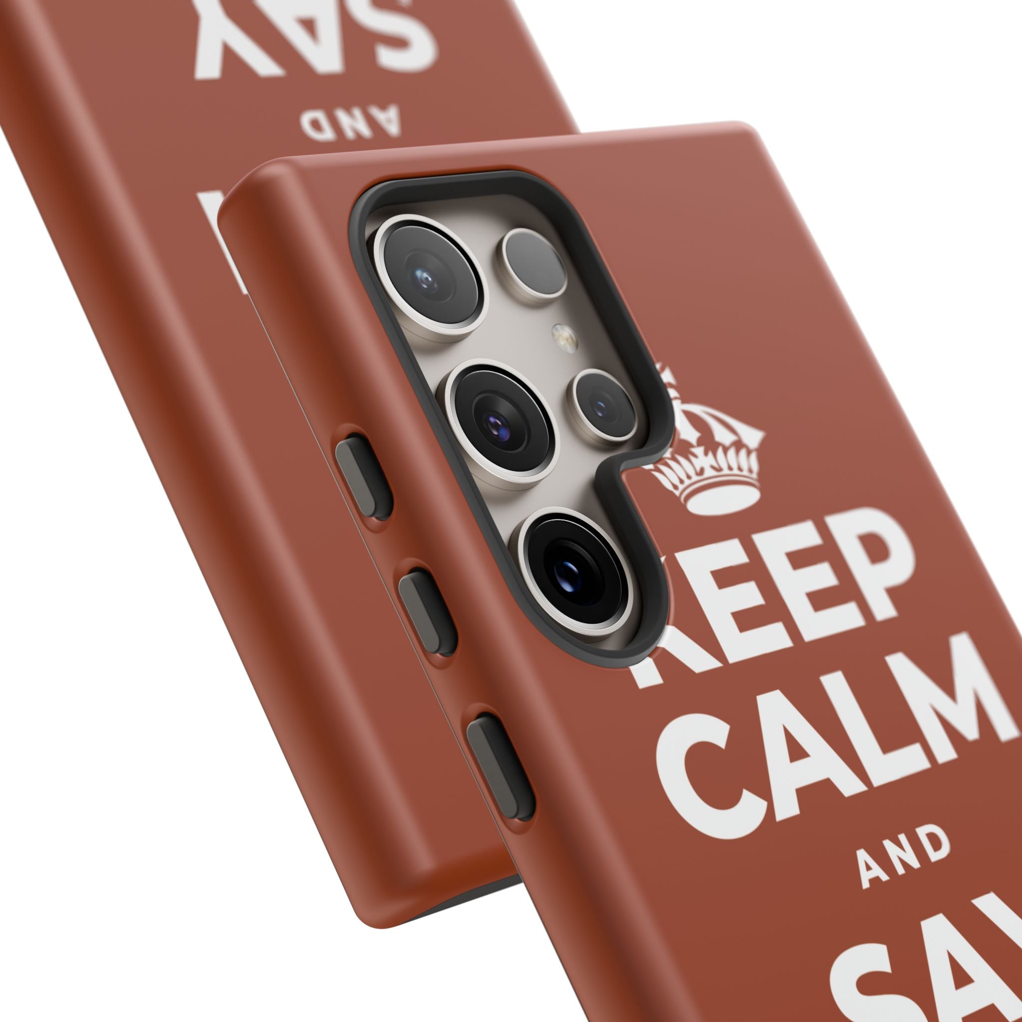 KEEP CALM AND SAY THANK YOU Phone Case
