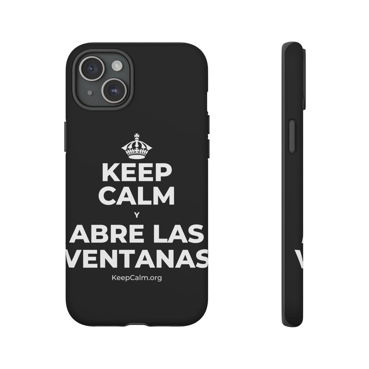 KEEP CALM Y ABRE LAS VENTANAS Phone Case