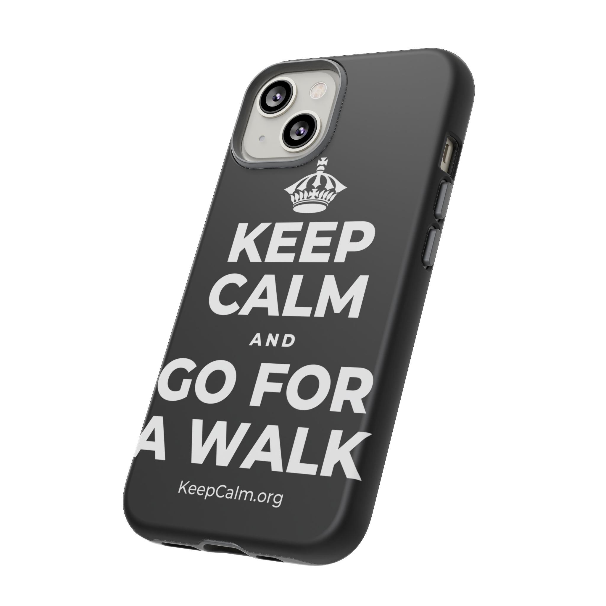 KEEP CALM AND GO FOR A WALK Phone Case