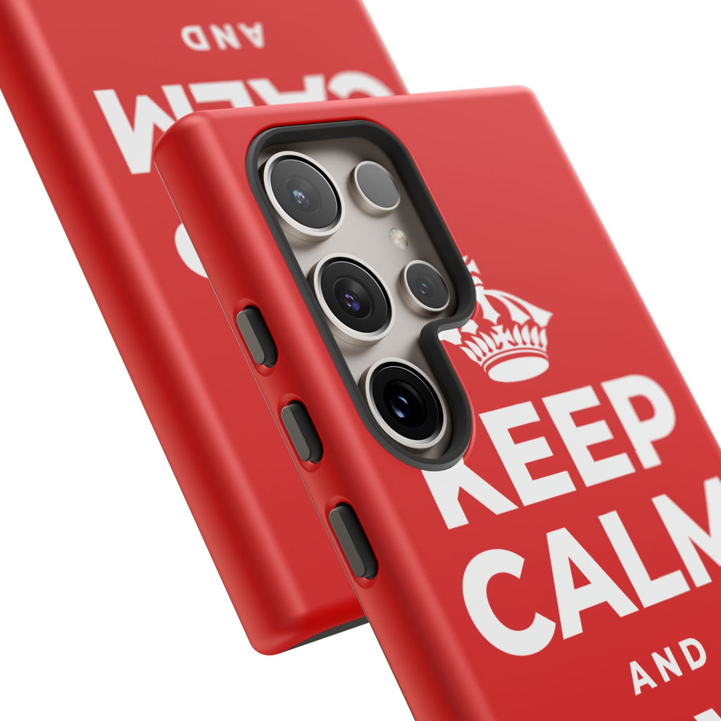 KEEP CALM AND LOVE BIG Phone Case