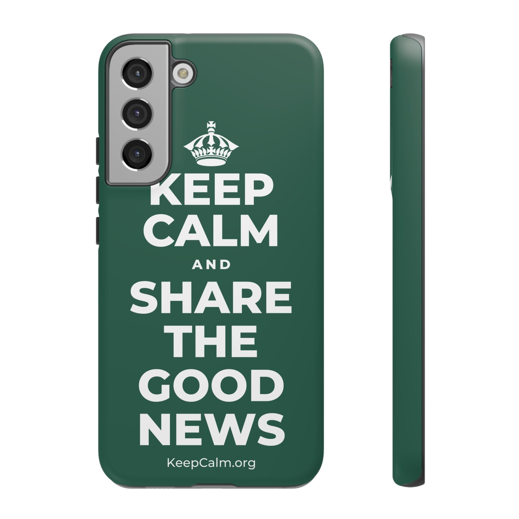 KEEP CALM AND SHARE THE GOOD NEWS Phone Case