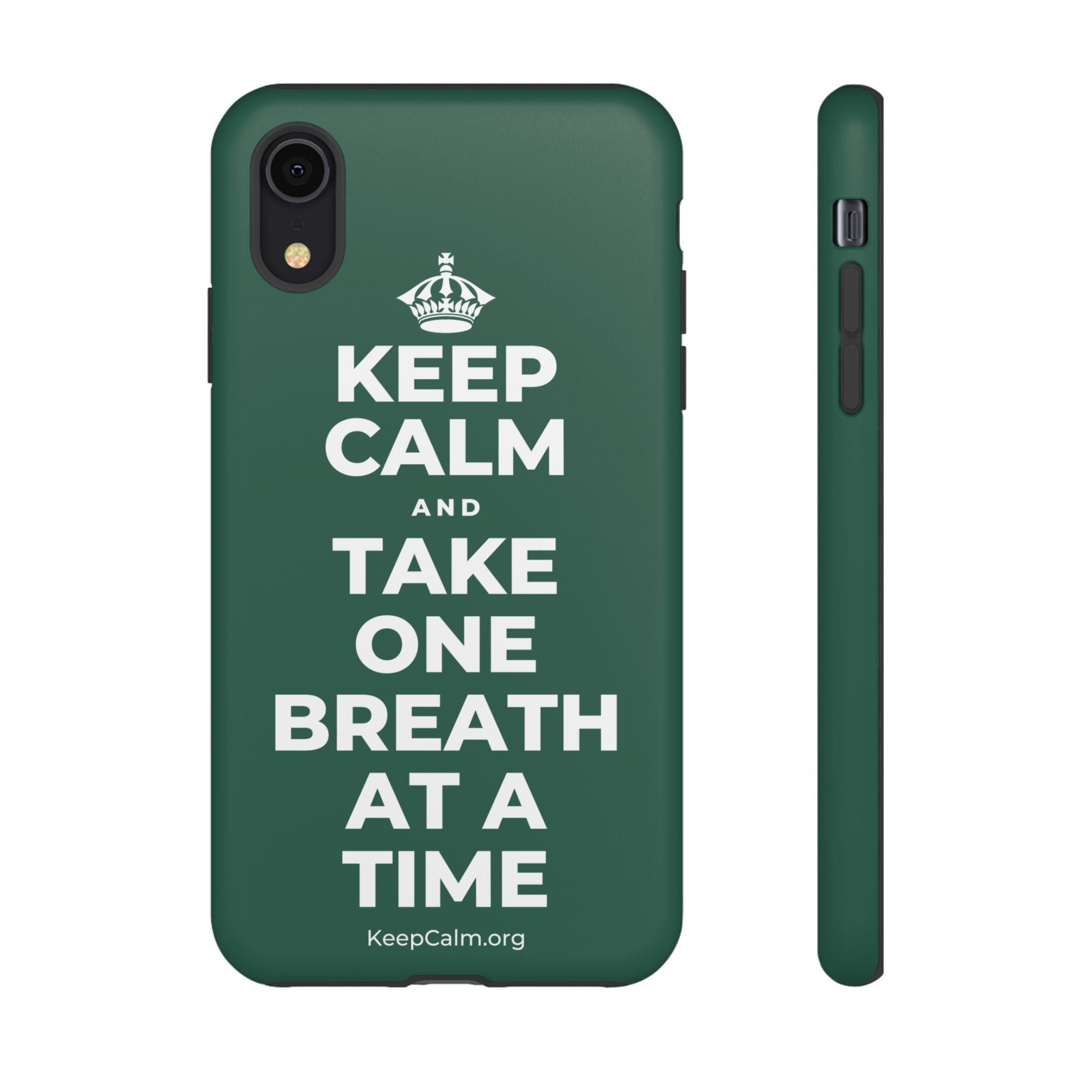 KEEP CALM AND TAKE ONE BREATH AT A TIME Phone Case