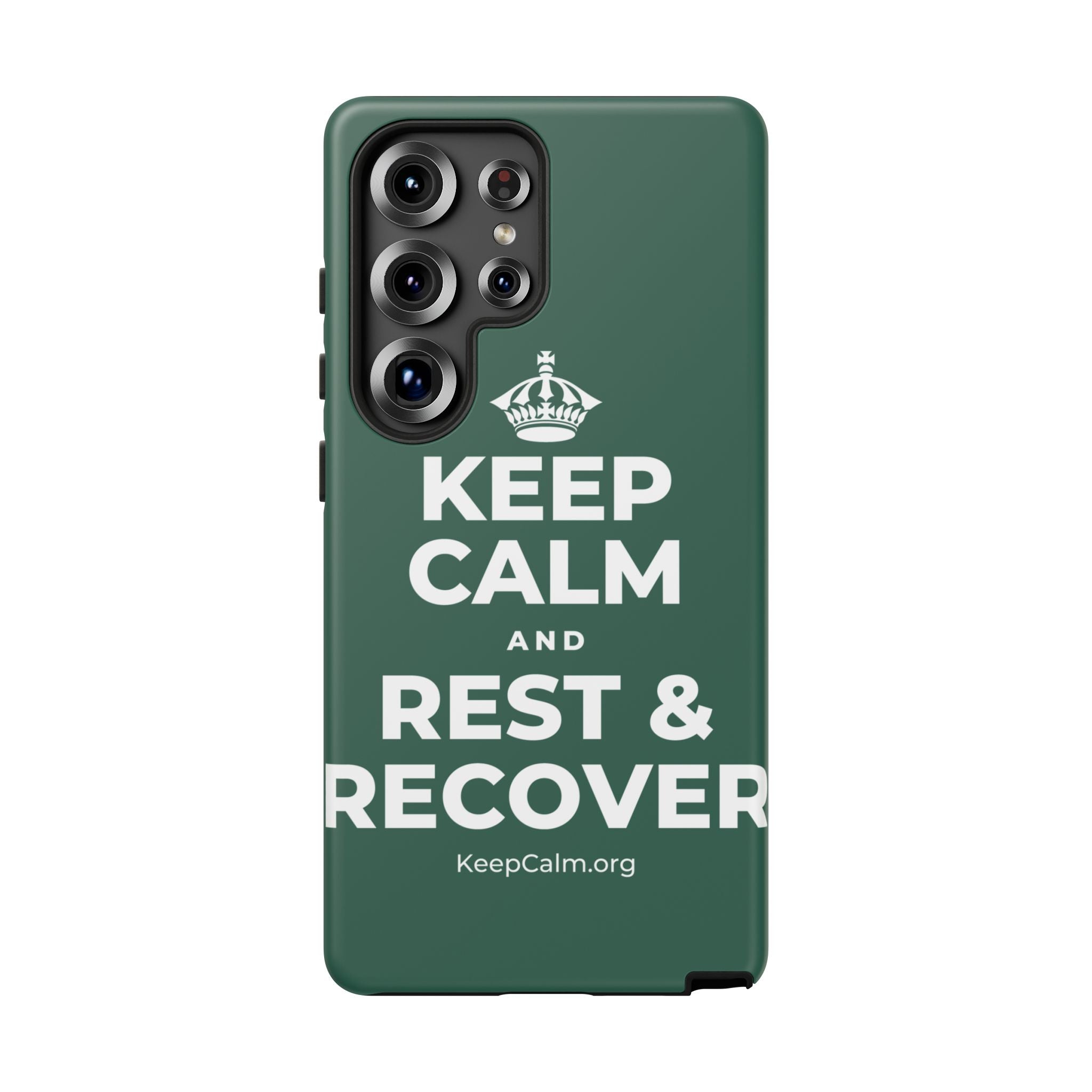 KEEP CALM AND REST & RECOVER Phone Case