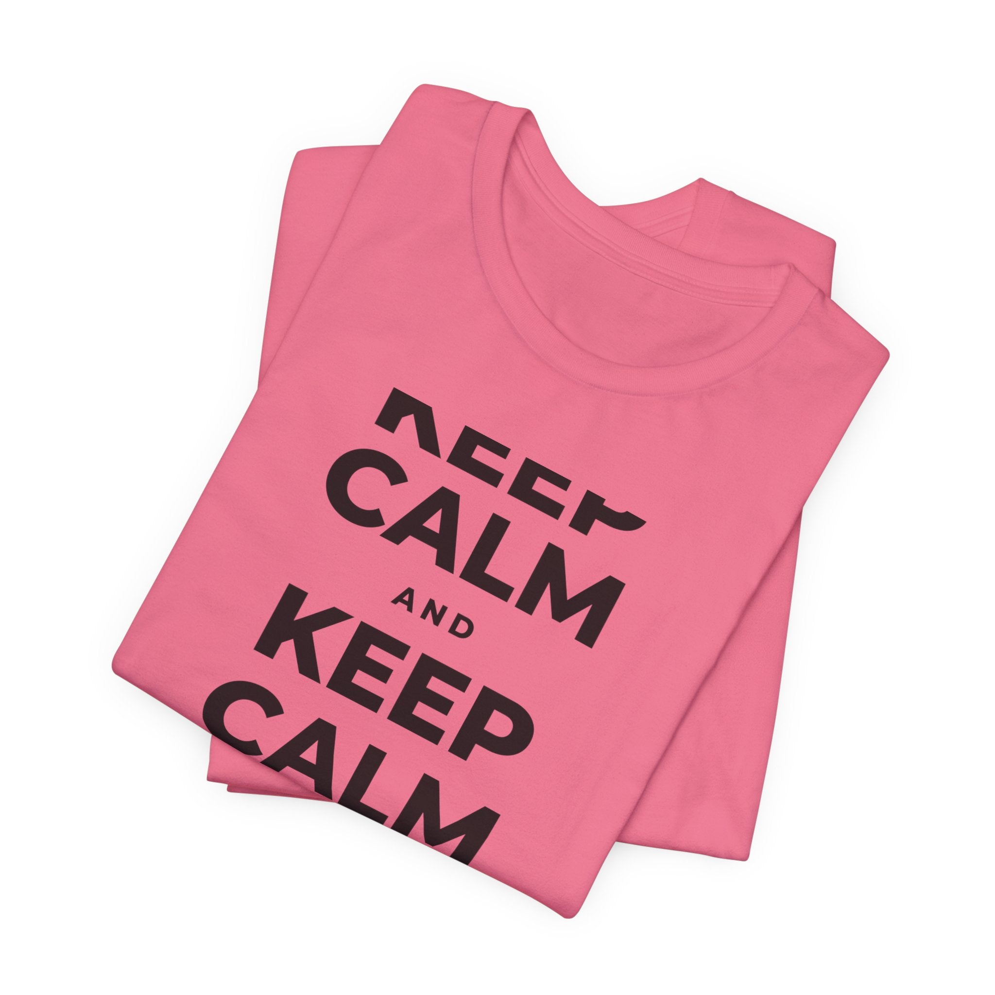 KEEP CALM AND TAKE A WALK T-Shirt (Military Green–Autumn)