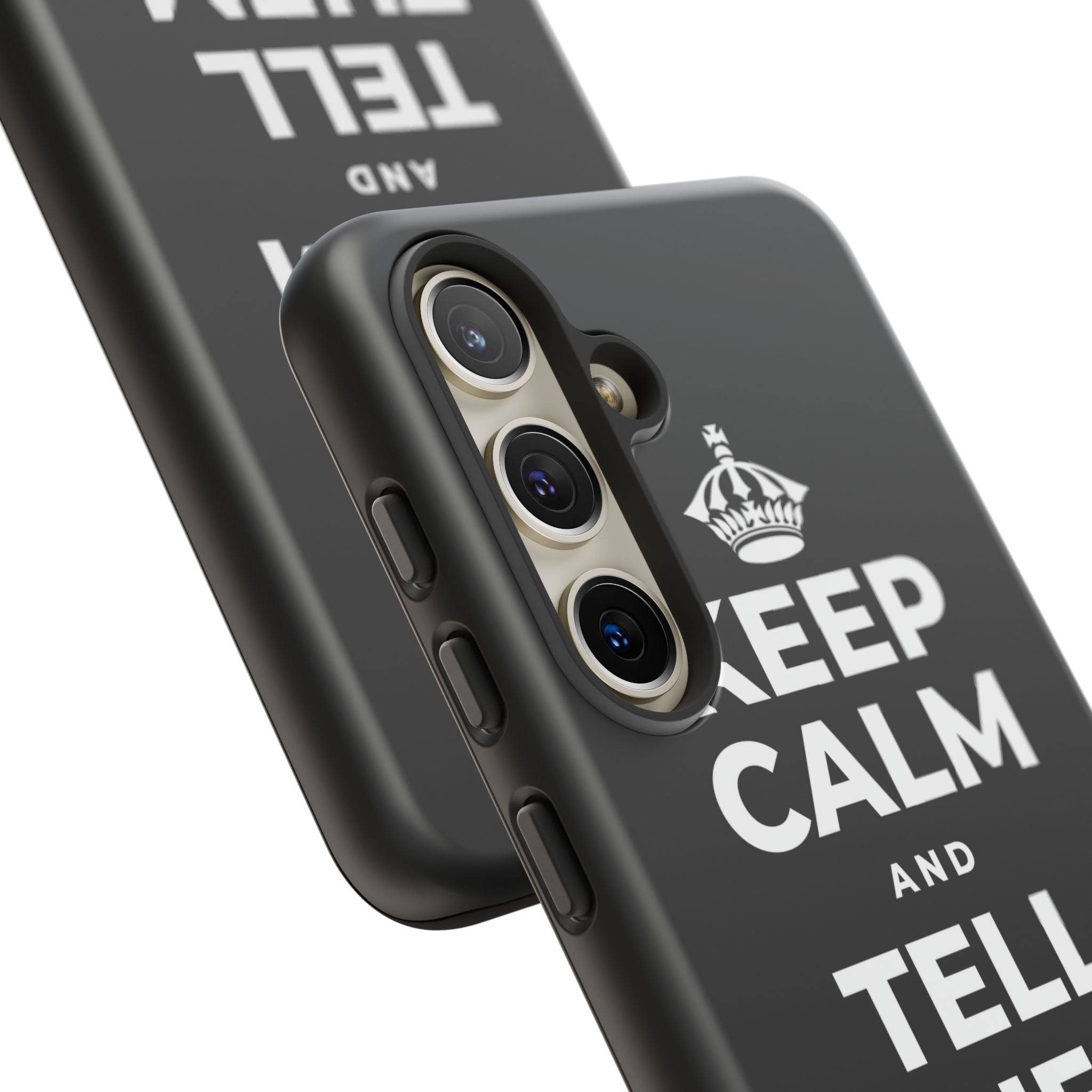KEEP CALM AND TELL THEM YOU CARE Phone Case