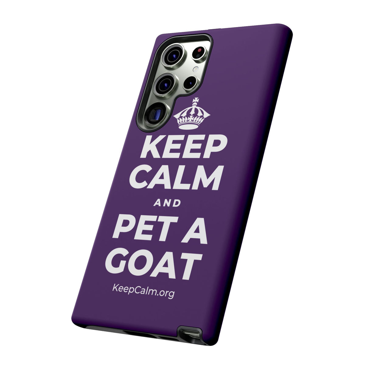 KEEP CALM AND PET A GOAT Phone Case