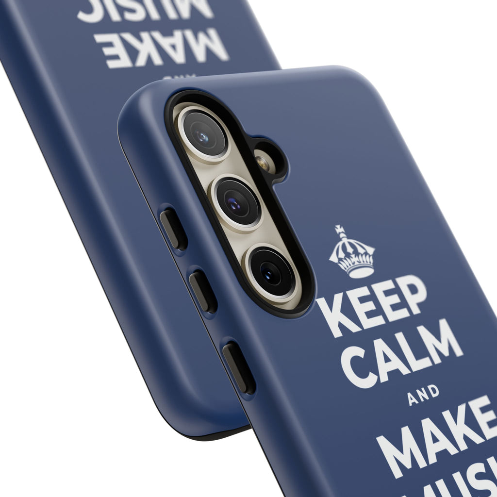 KEEP CALM AND MAKE MUSIC THAT HEALS Phone Case