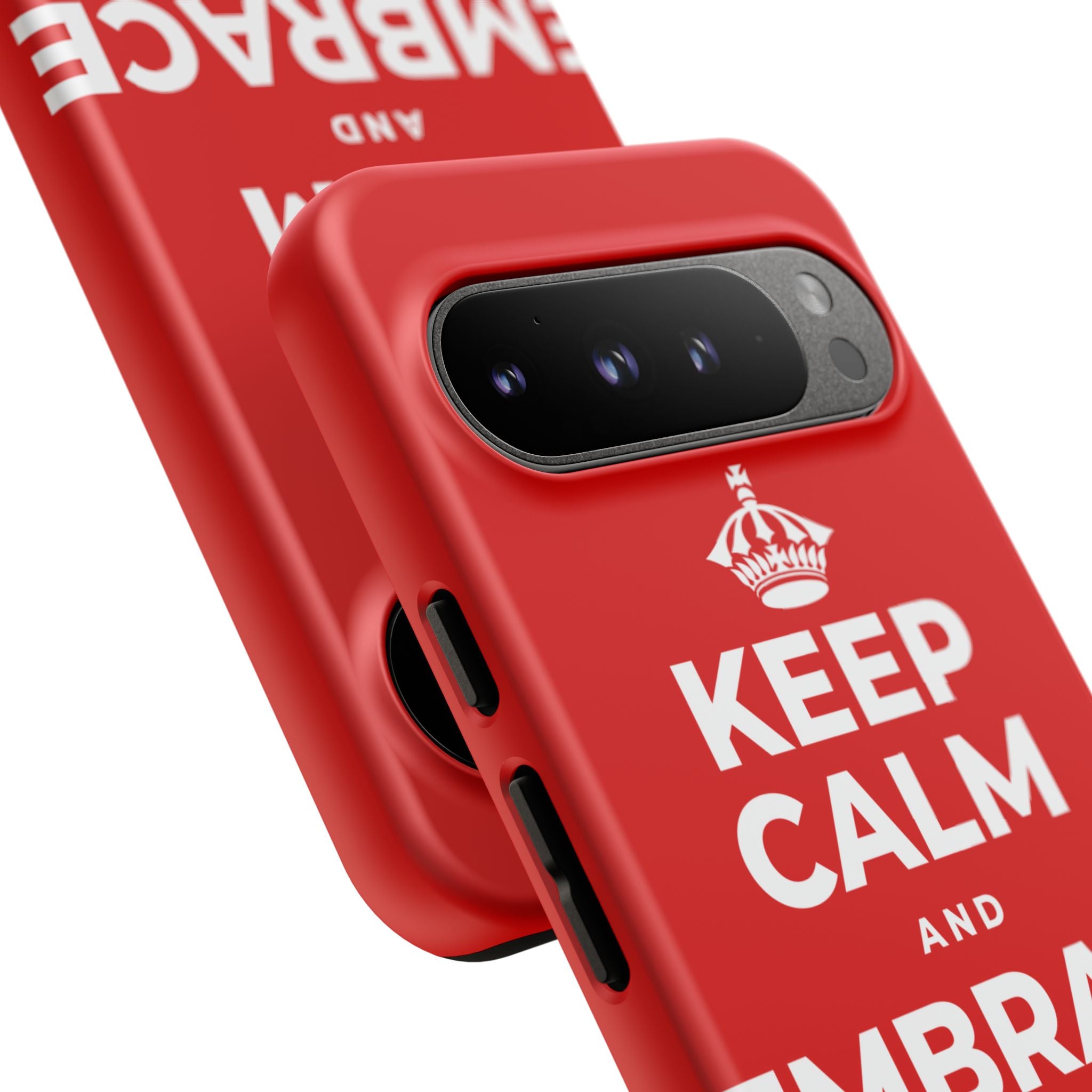 KEEP CALM AND EMBRACE THE CHANGE Phone Case