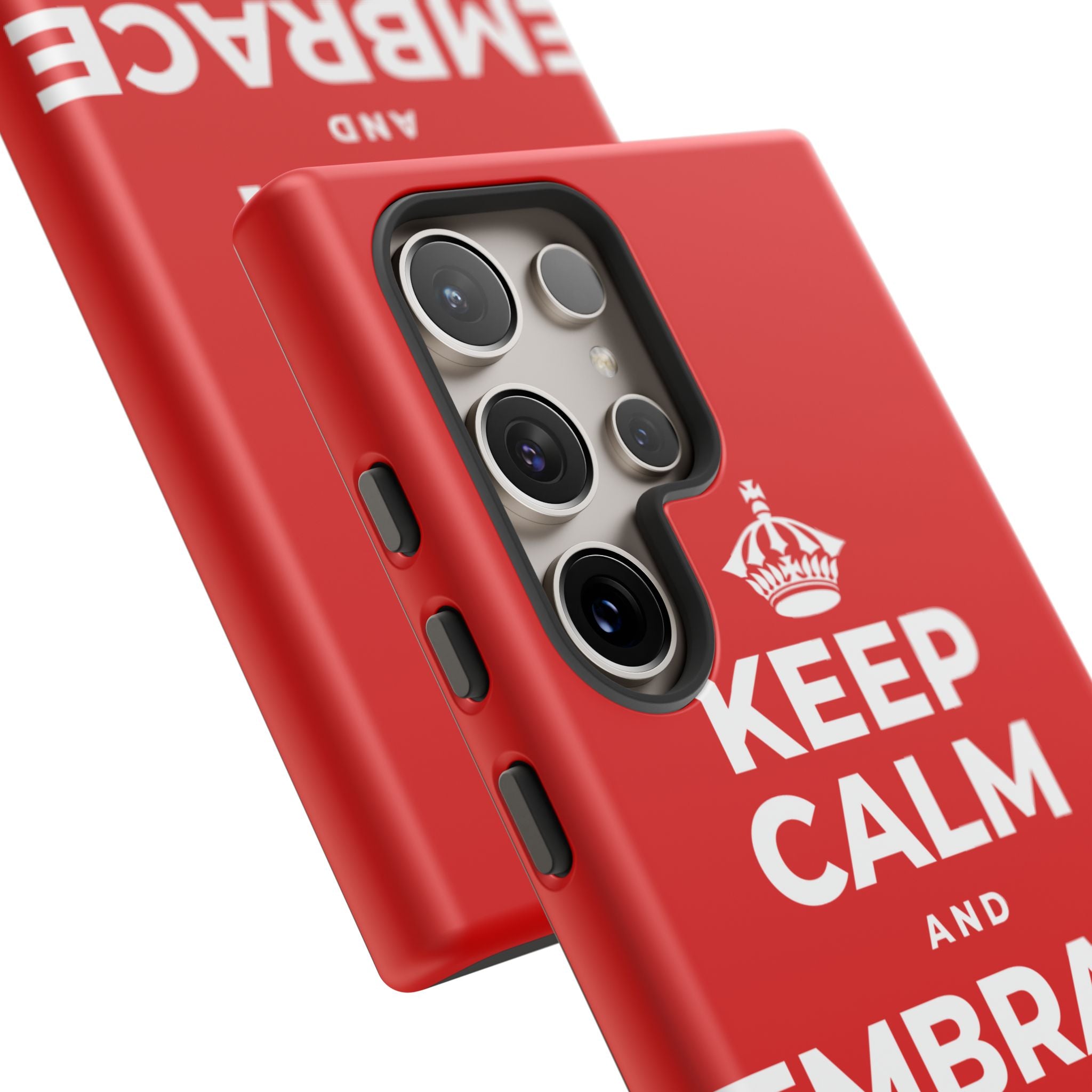 KEEP CALM AND EMBRACE THE CHANGE Phone Case