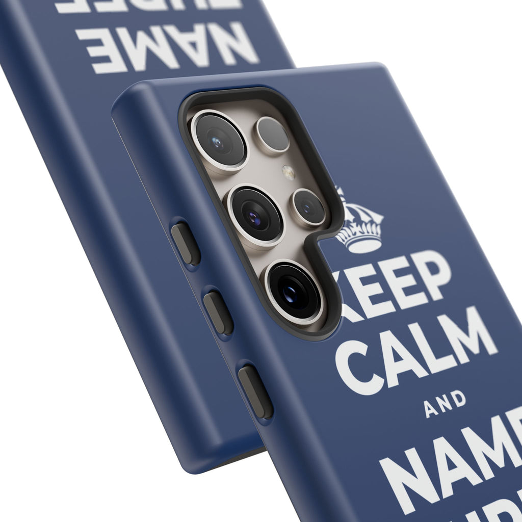 KEEP CALM AND NAME THREE GOOD THINGS Phone Case