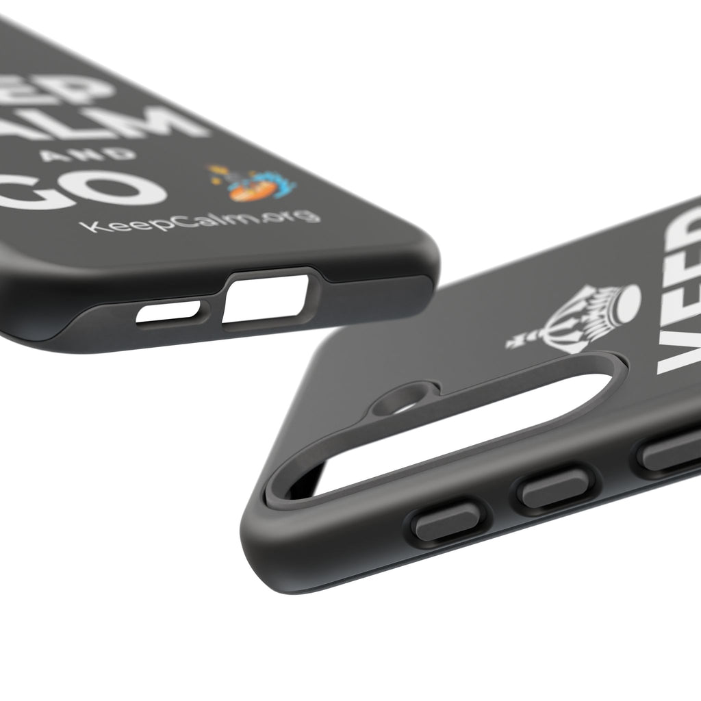 KEEP CALM AND GO 🏄 Phone Case