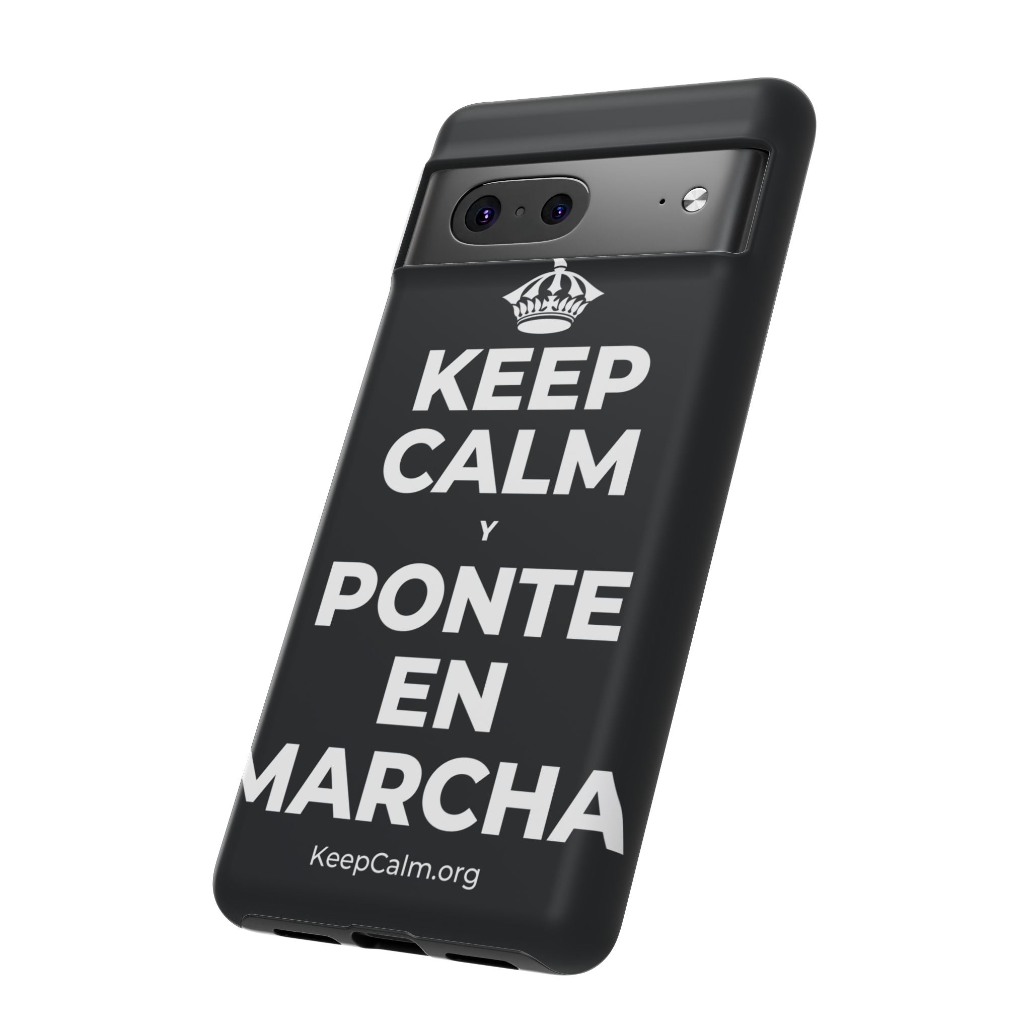 KEEP CALM Y PONTE EN MARCHA Phone Case (Dark)